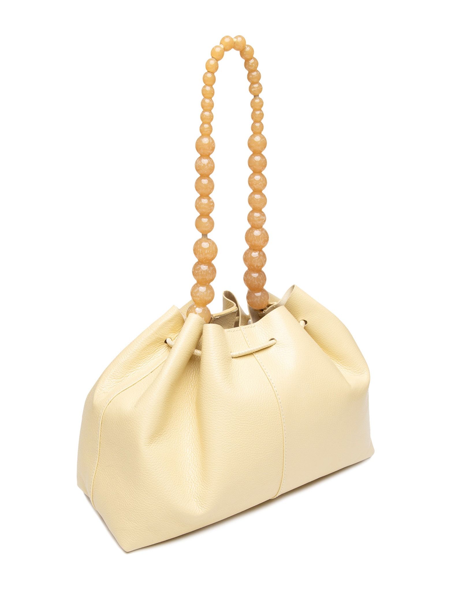 Bolsa Feminina Shopping Com Alça Esferas Marmoriz Amarelo Lança Perfume