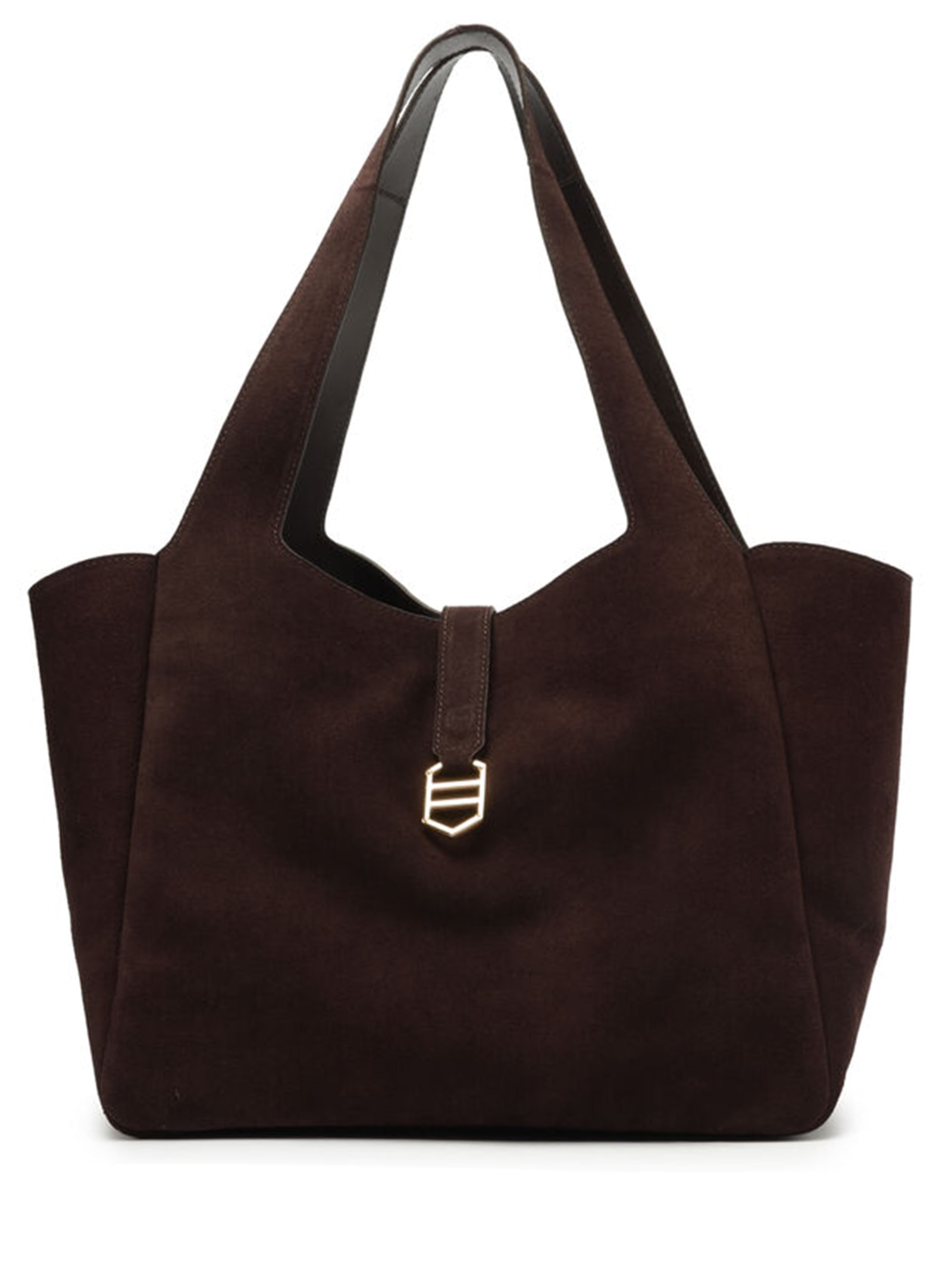 Bolsa Feminina Shopping Couro Acamurçado Marrom Arezzo