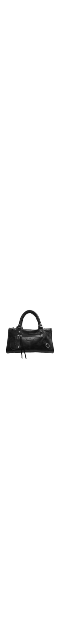 Bolsa Feminina Shopping Couro Grande Alça Trançada - Preto