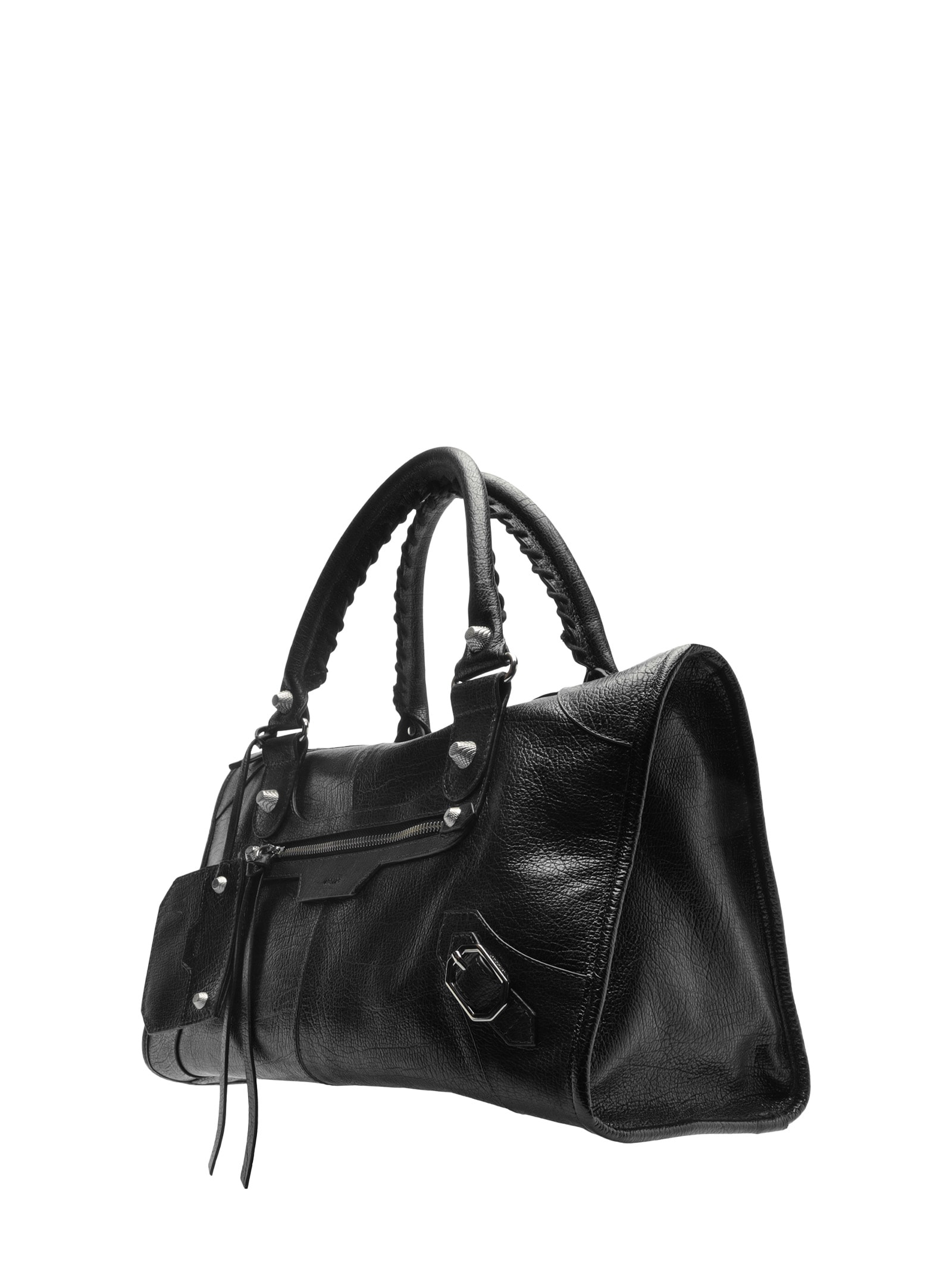 Bolsa Feminina Shopping Couro Grande Alça Trançada Preto Arezzo