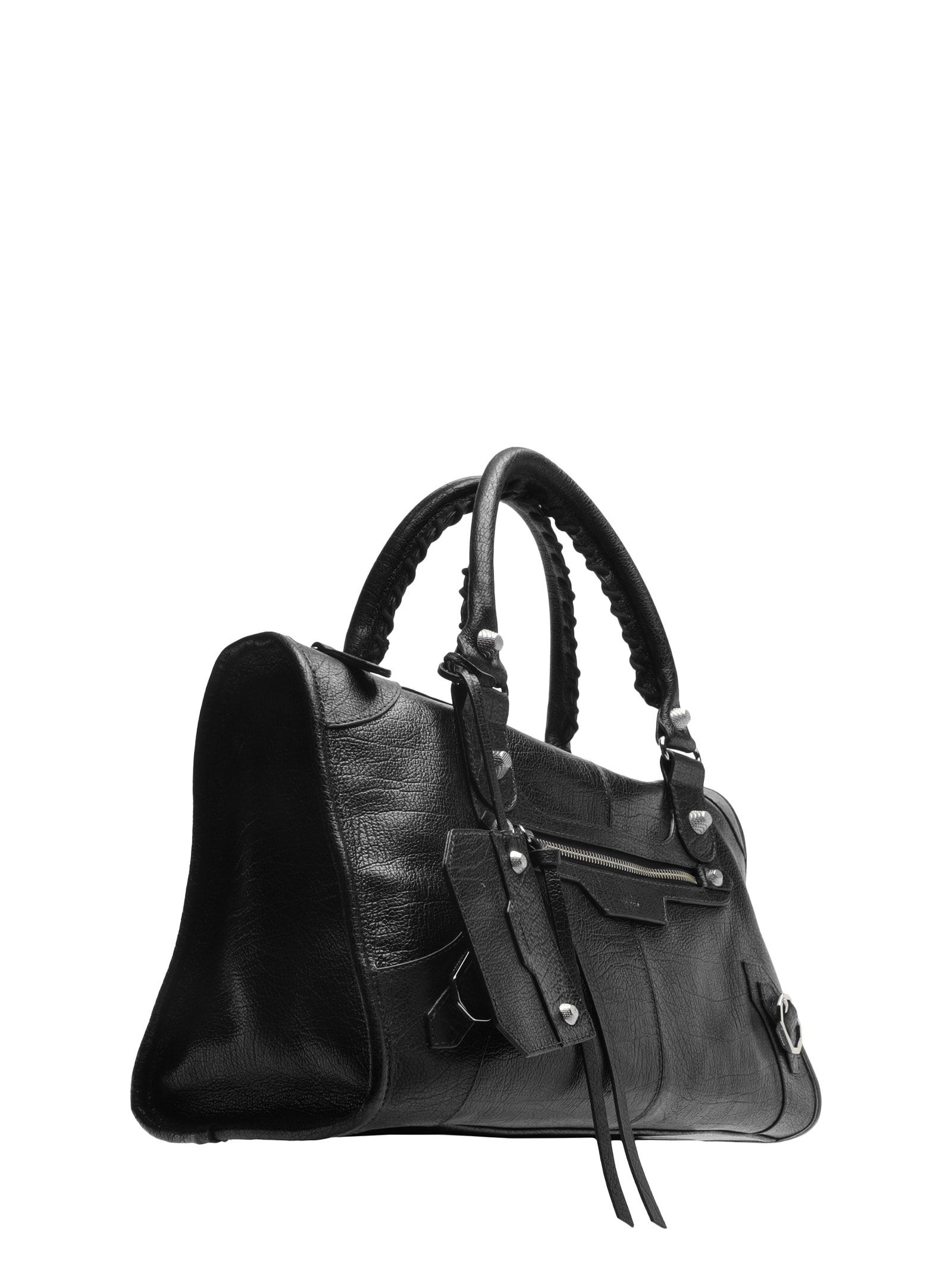 Bolsa Feminina Shopping Couro Grande Alça Trançada Preto Arezzo