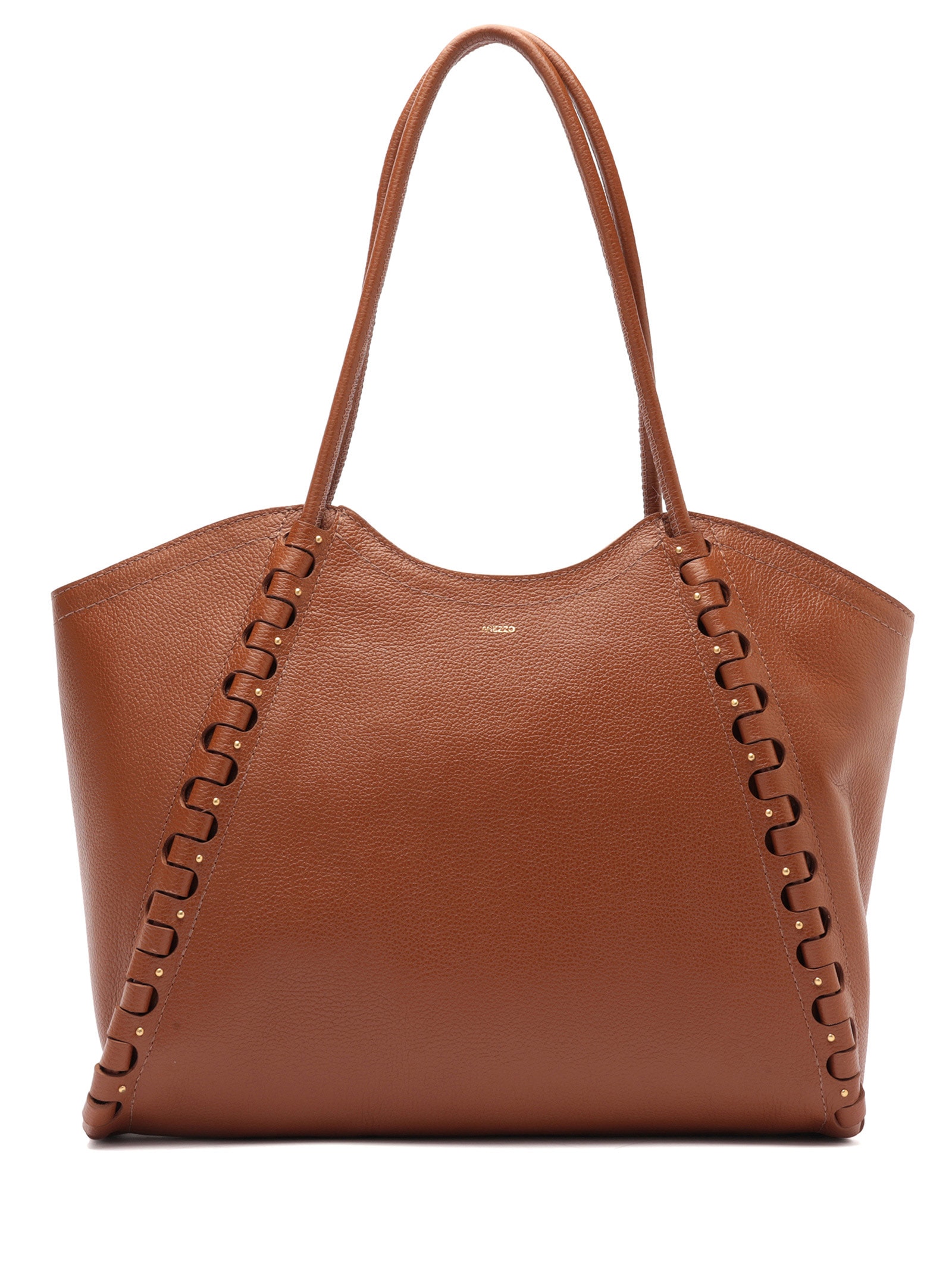 Bolsa Feminina Shopping Couro Grande Marrom Arezzo
