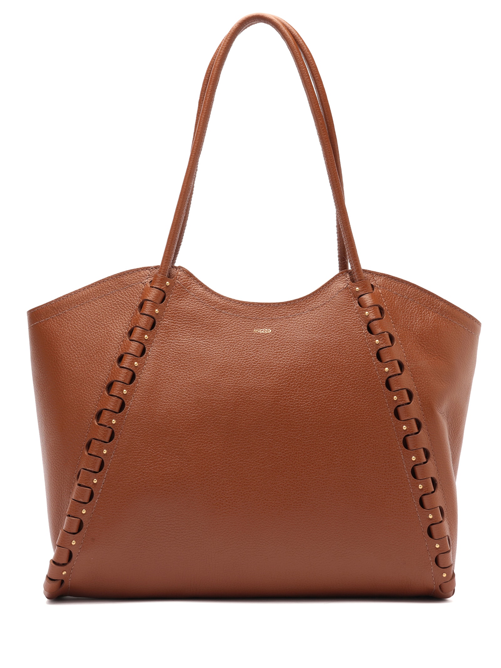 Bolsa Feminina Shopping Couro Grande Marrom Arezzo