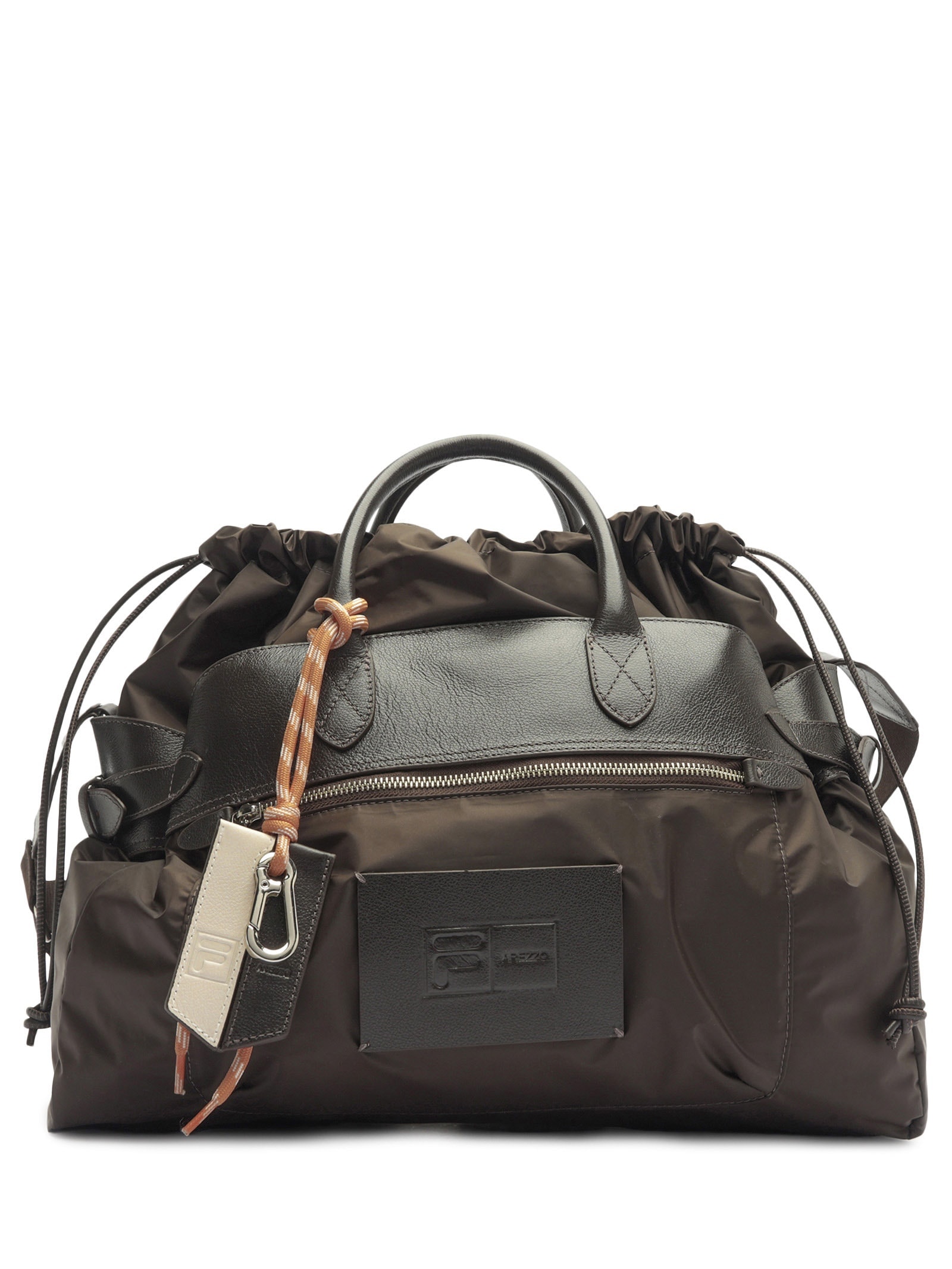 Bolsa Feminina Shopping Couro Grande Marrom Arezzo + Fila