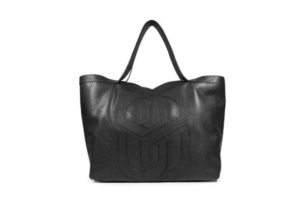 Bolsa Feminina Shopping Couro Grande - Preto