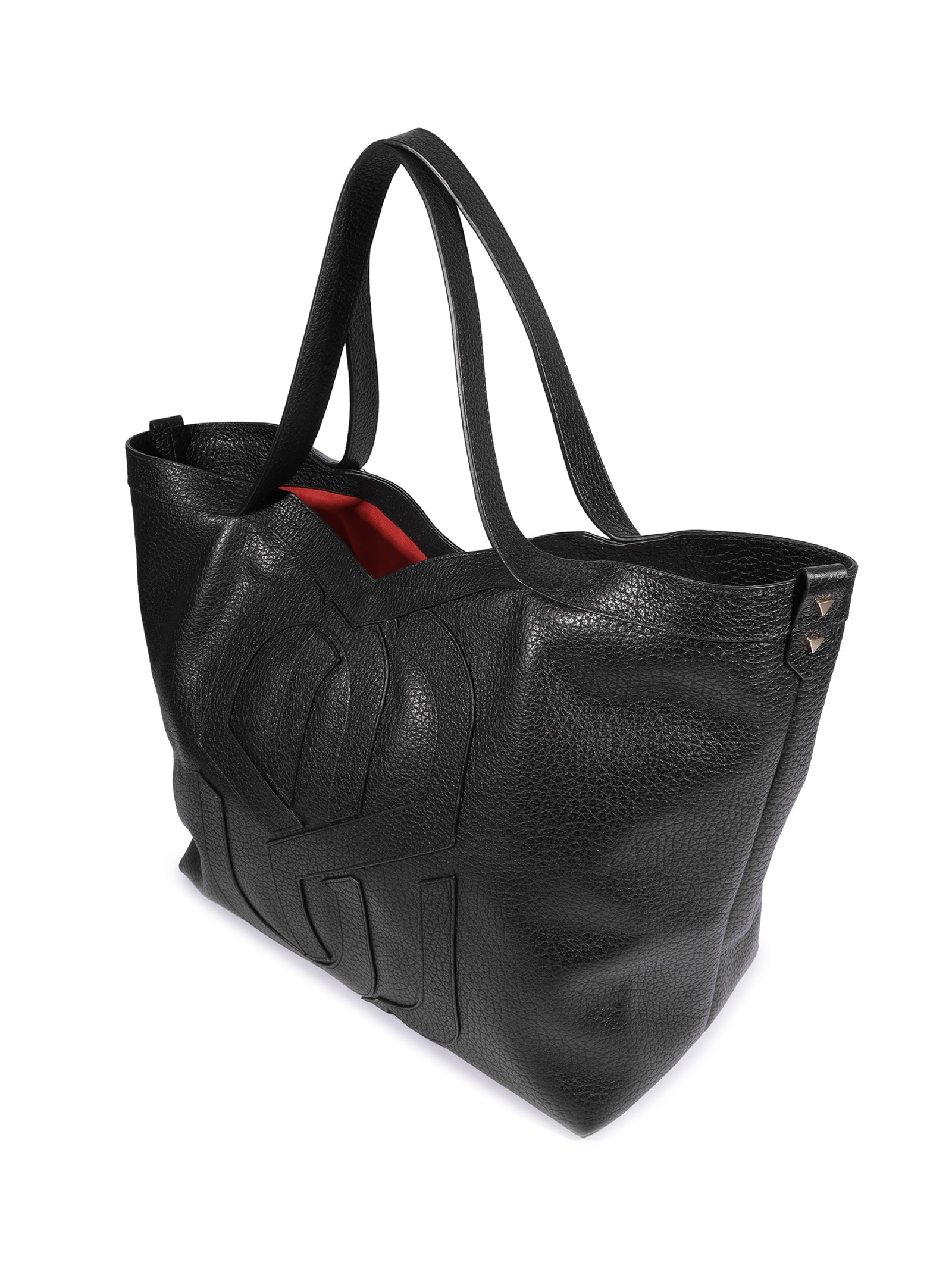 Bolsa Feminina Shopping Couro Grande Preto Schutz