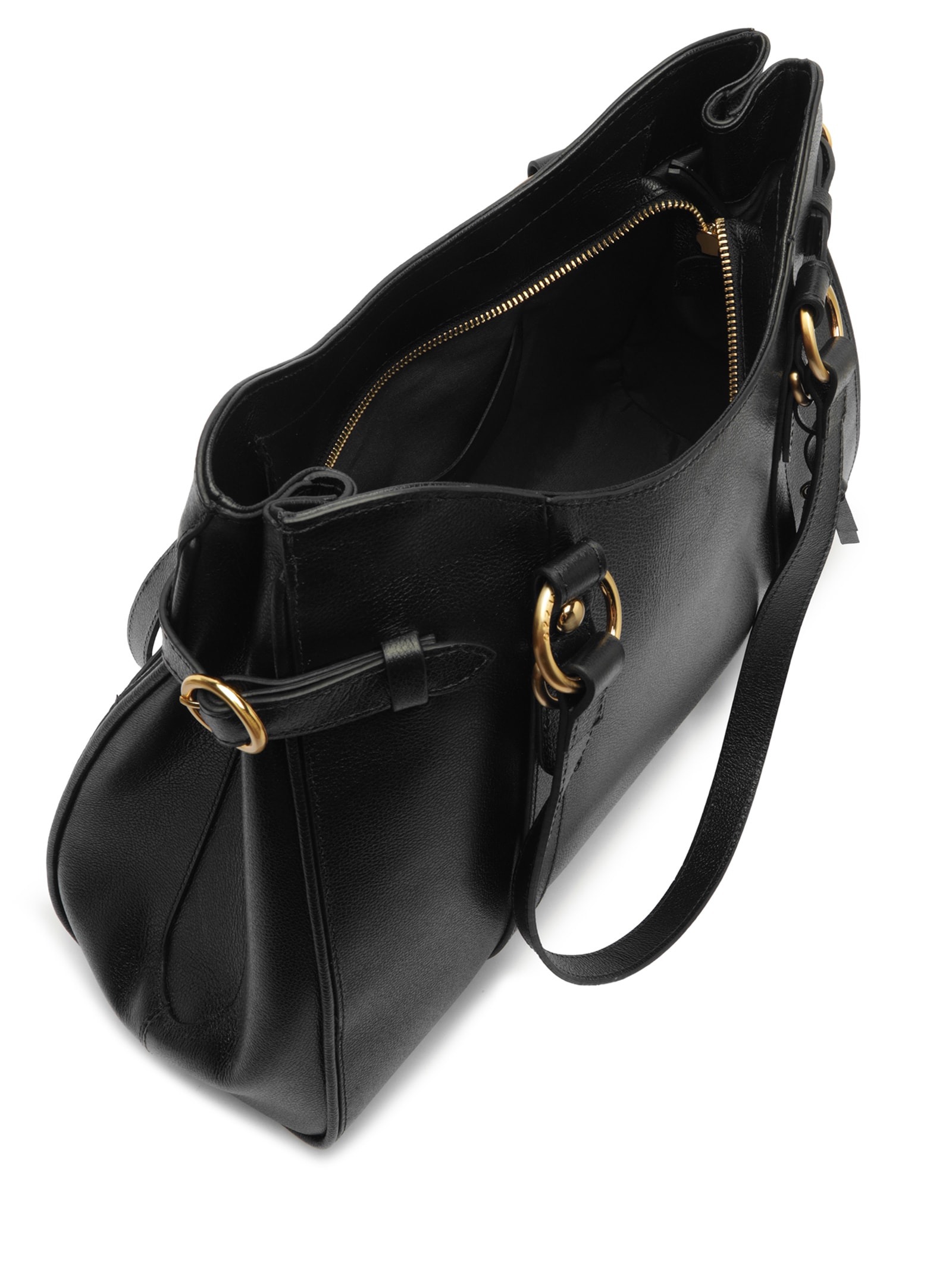 Bolsa Feminina Shopping Couro Grande Preto Arezzo