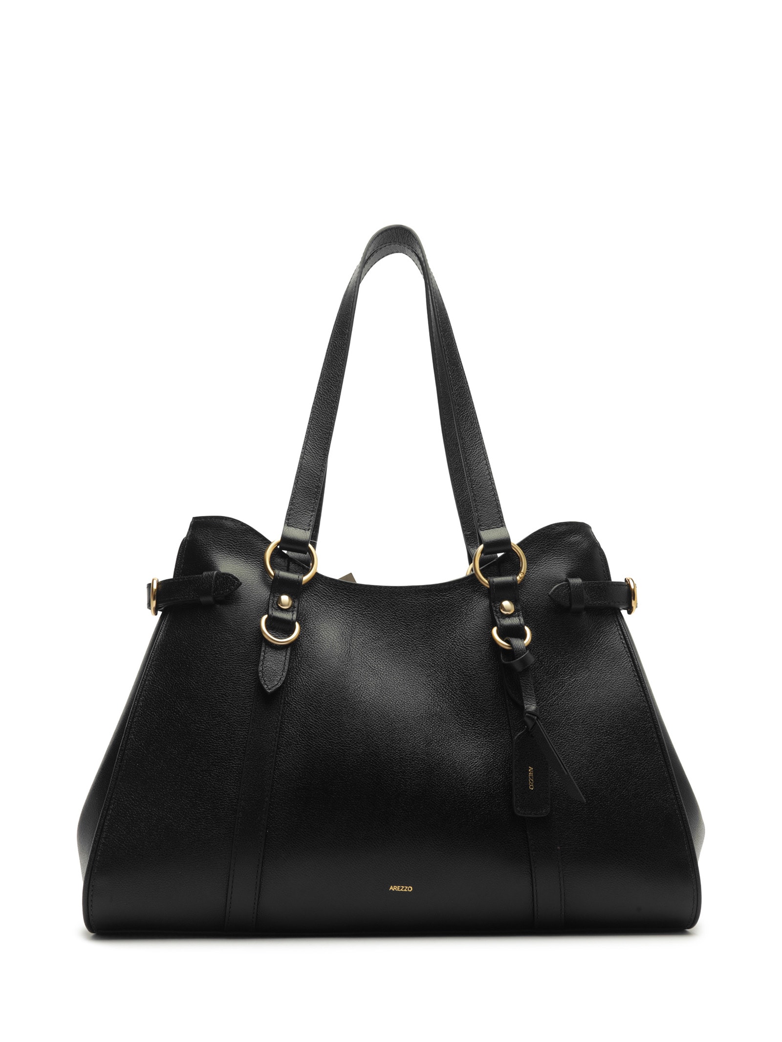 Bolsa Feminina Shopping Couro Grande Preto Arezzo