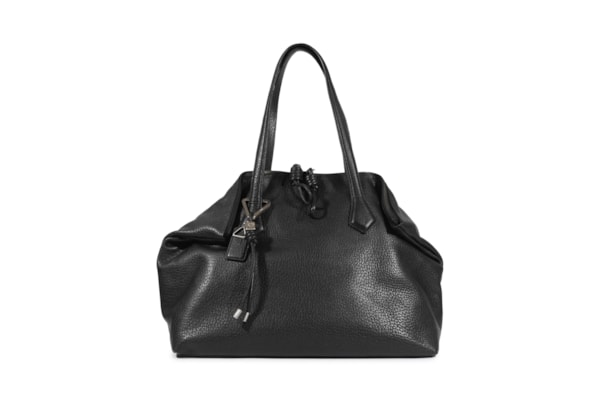 Bolsa Feminina Shopping Elliot Grande Couro - Preto