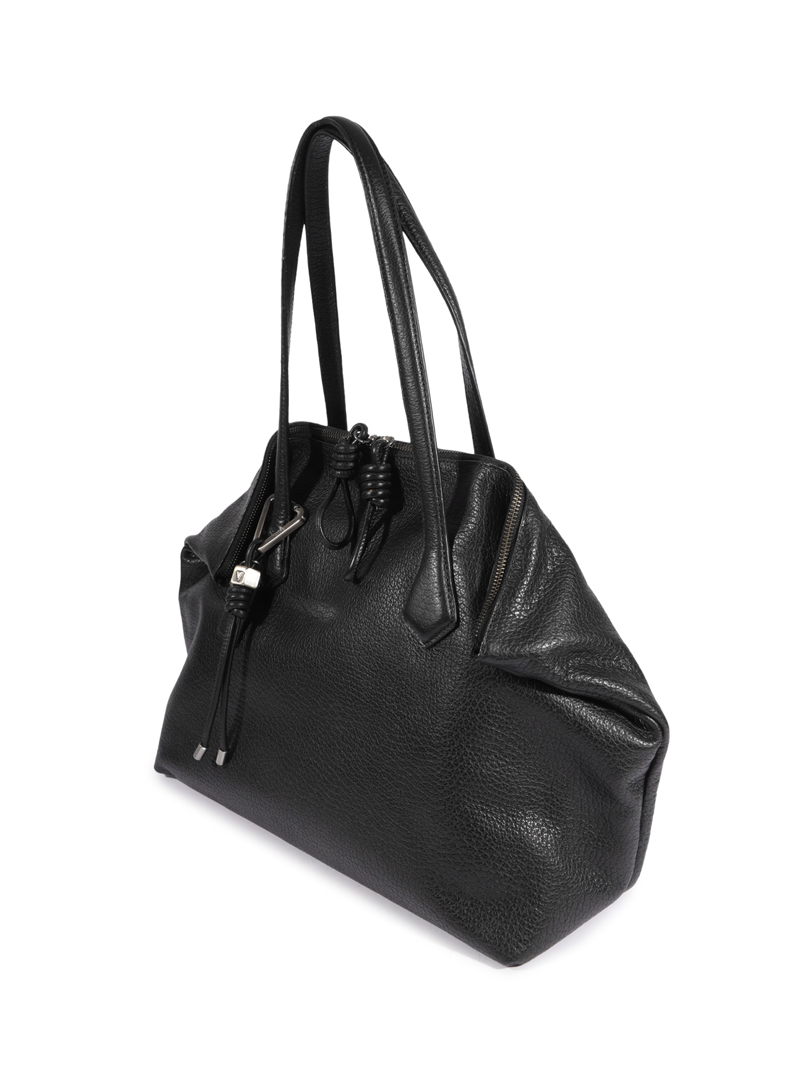 Bolsa Feminina Shopping Elliot Grande Couro Preto Schutz