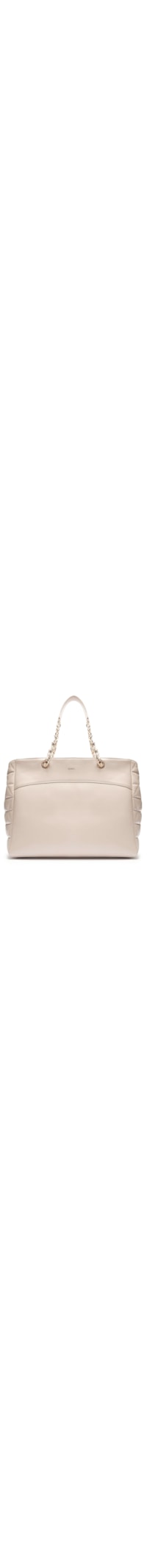 Bolsa Feminina Shopping Elvie Couro - Off White