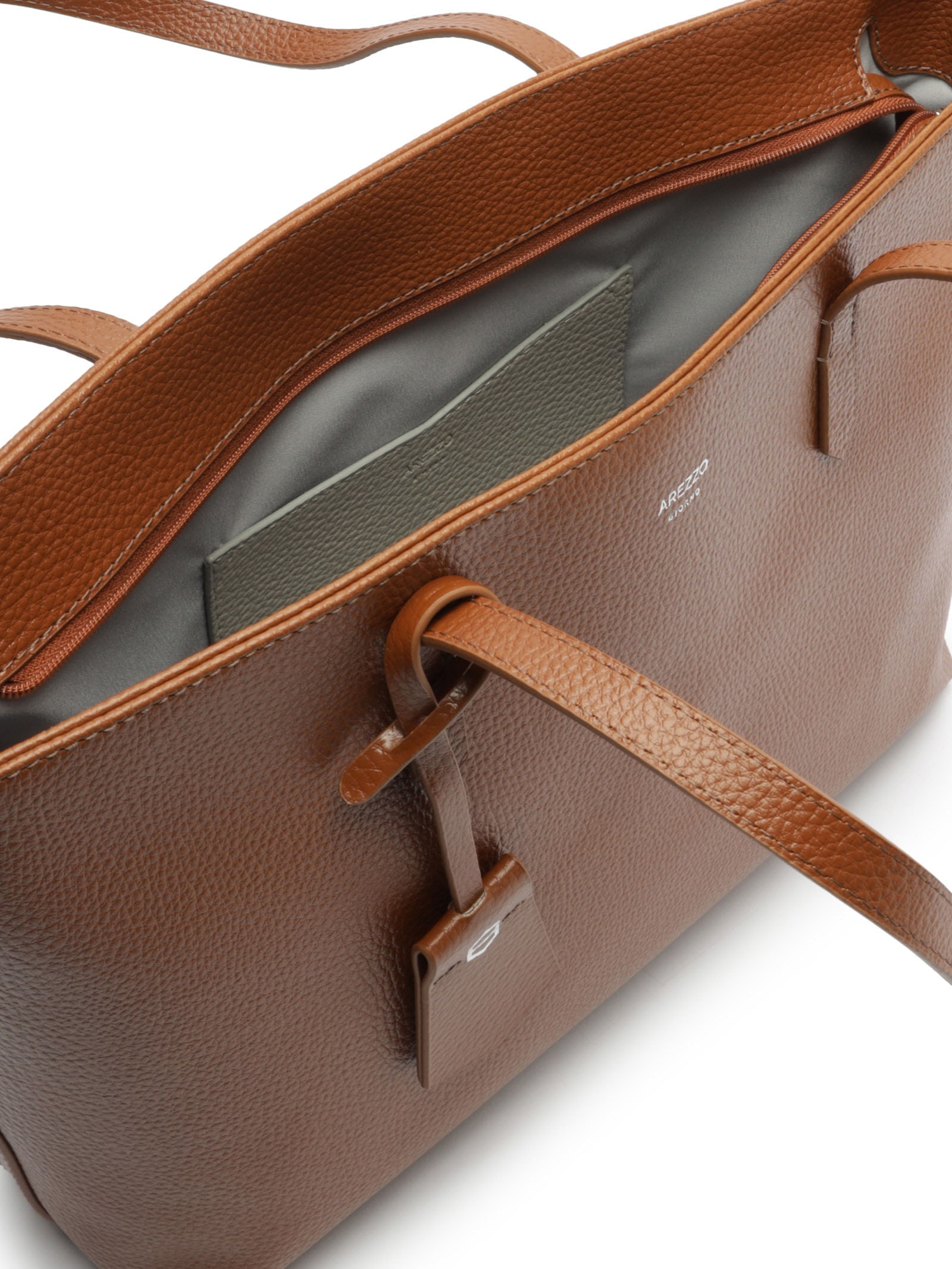 Bolsa Feminina Shopping Giorno Grande Marrom Arezzo