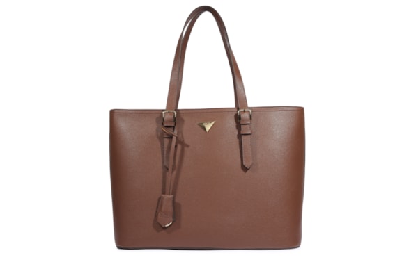 Bolsa Feminina Shopping Grande Couro - Marrom