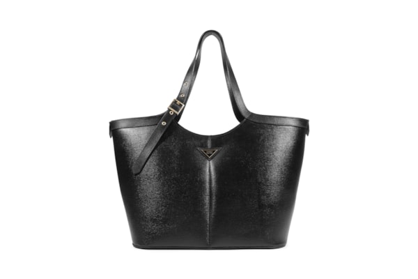 Bolsa Feminina Shopping Grande Couro - Preto