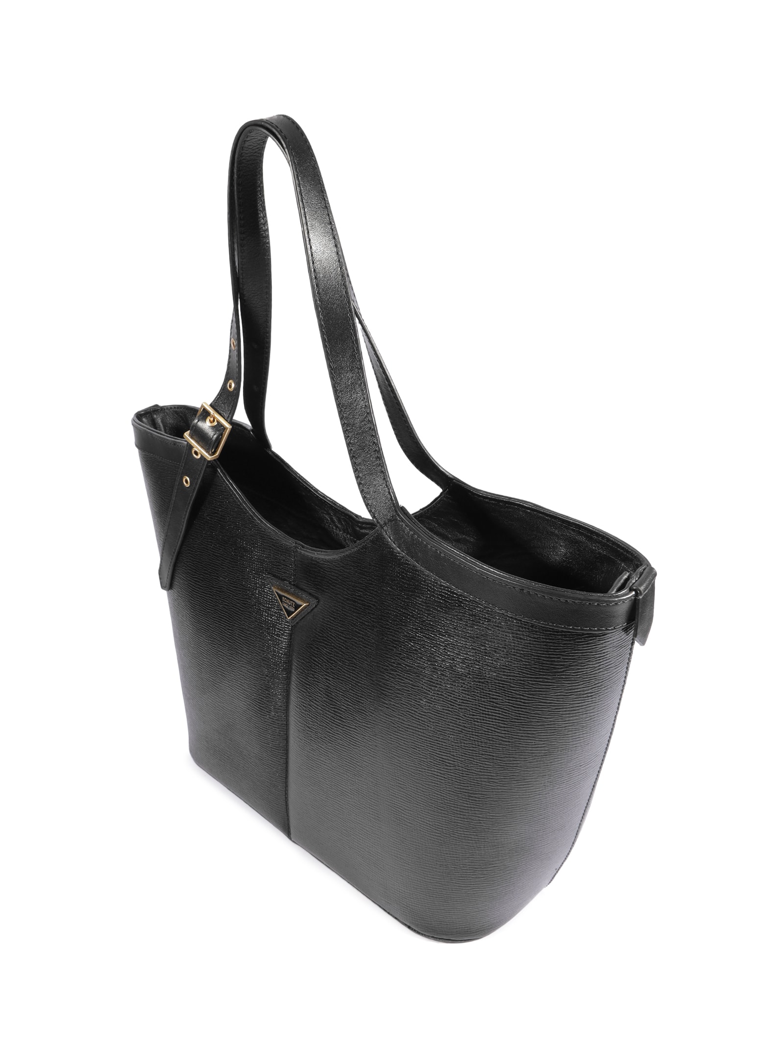 Bolsa Feminina Shopping Grande Couro Preto Schutz