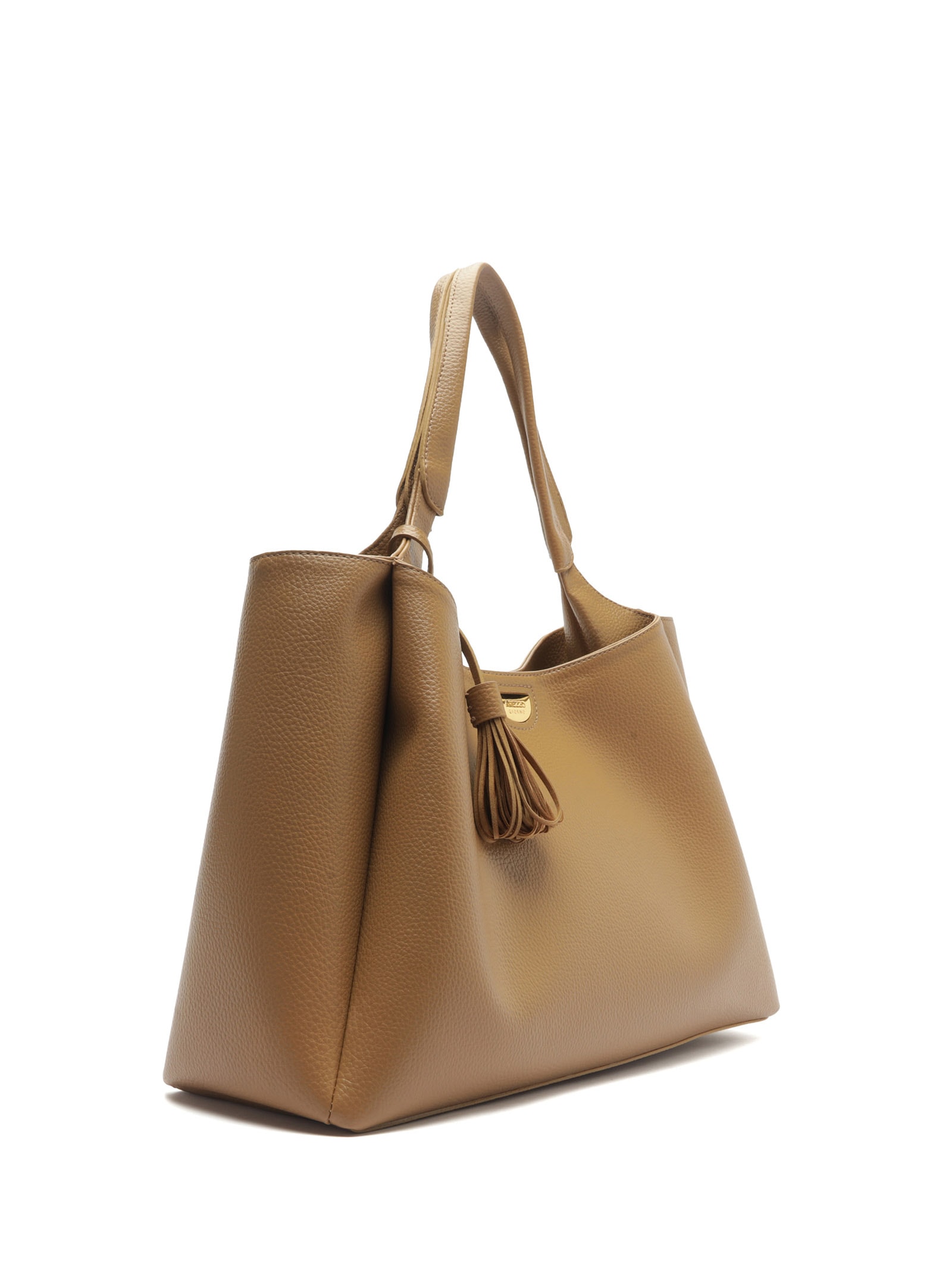 Bolsa Feminina Shopping Grande Franja Bege Arezzo