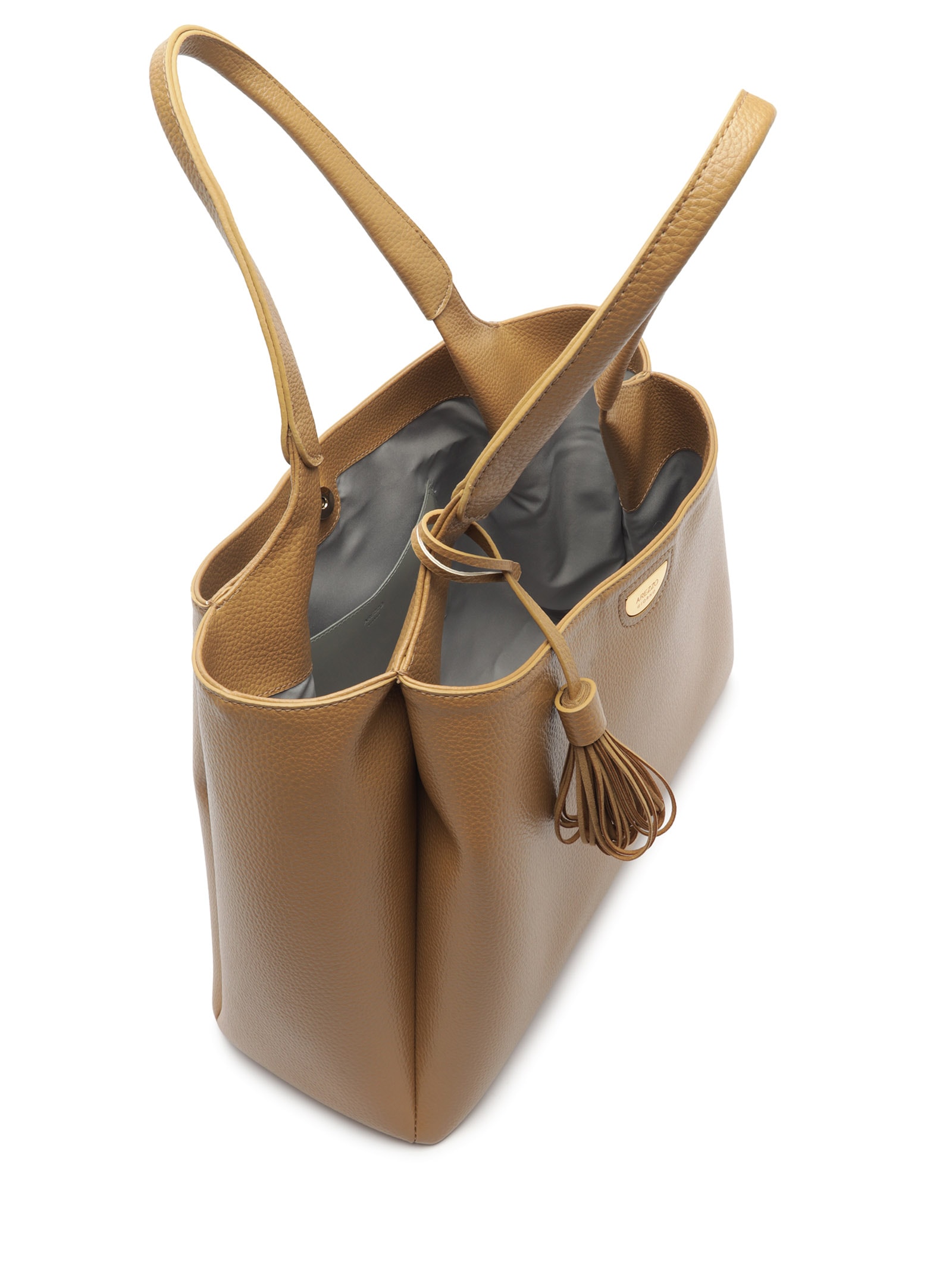 Bolsa Feminina Shopping Grande Franja Bege Arezzo