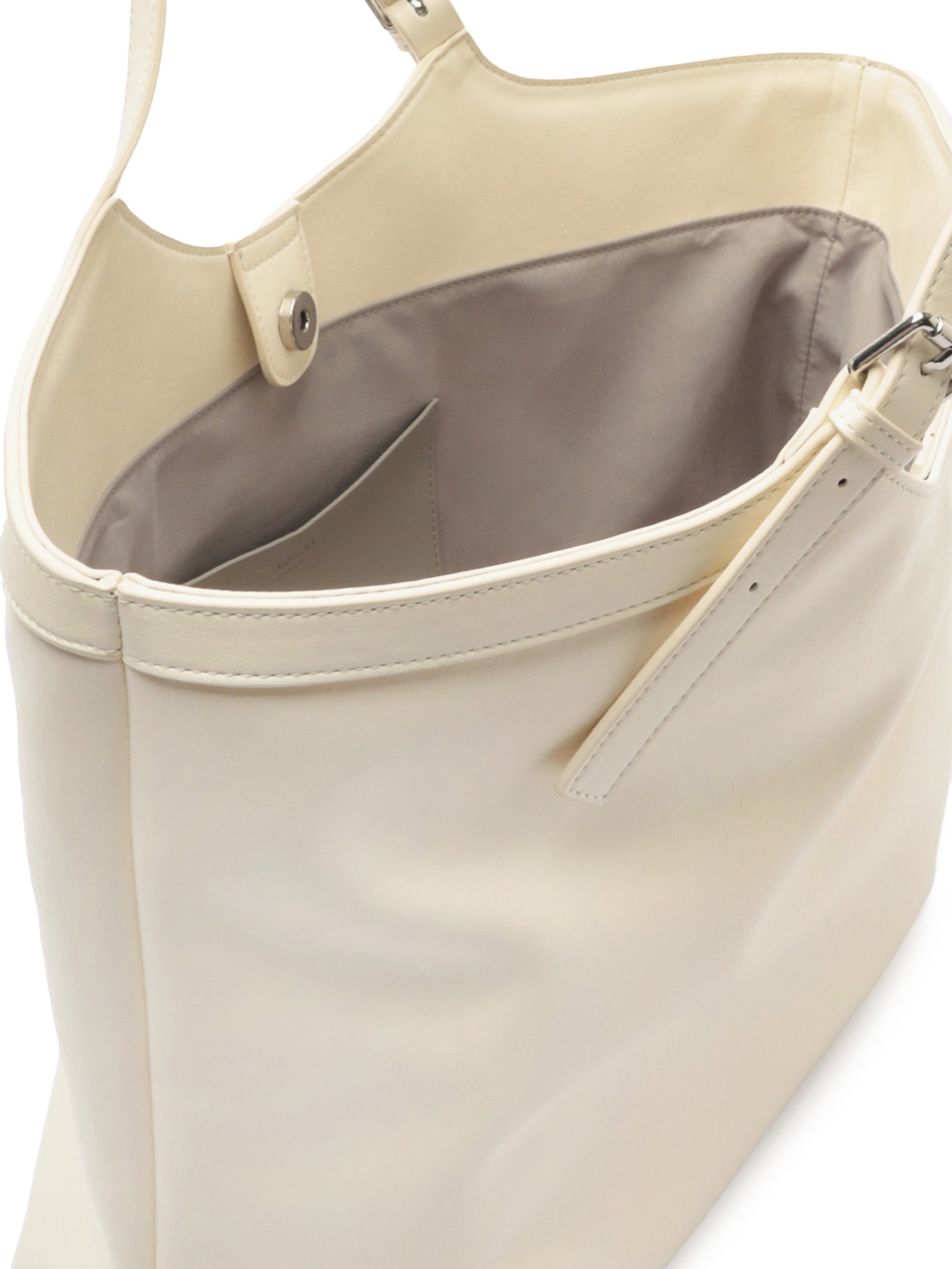 Bolsa Feminina Shopping Grande Metais Branco Arezzo