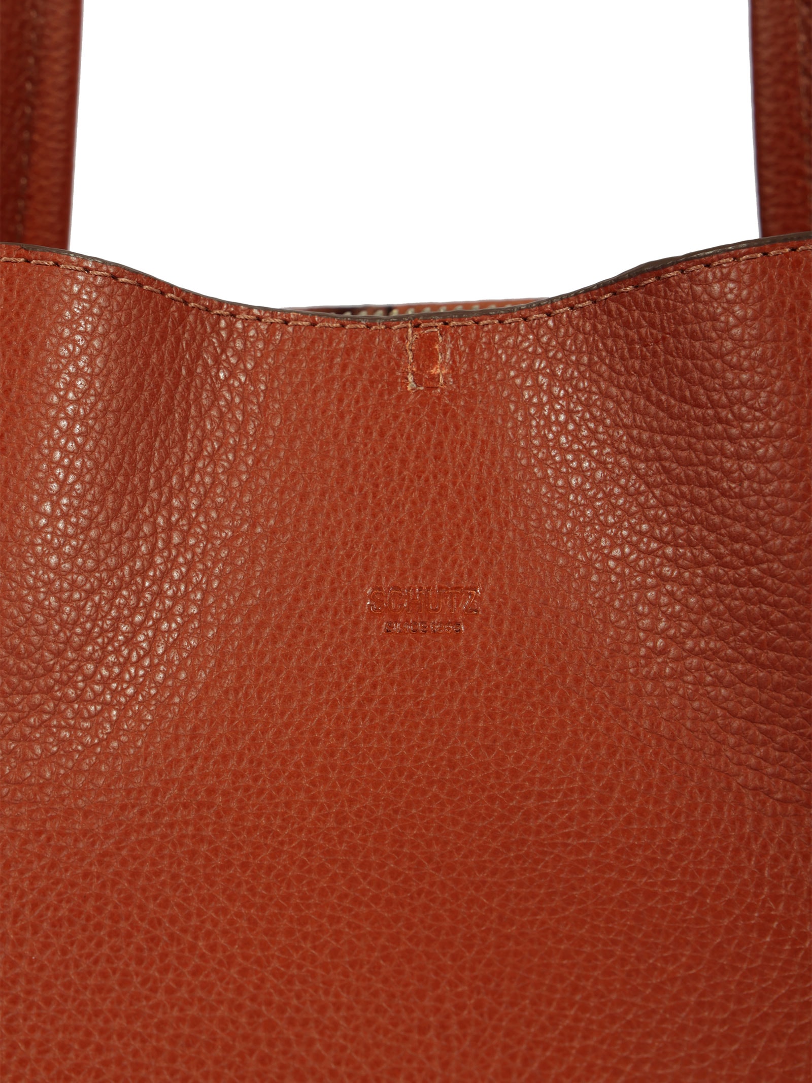 Bolsa Feminina Shopping Liah Couro Marrom Schutz