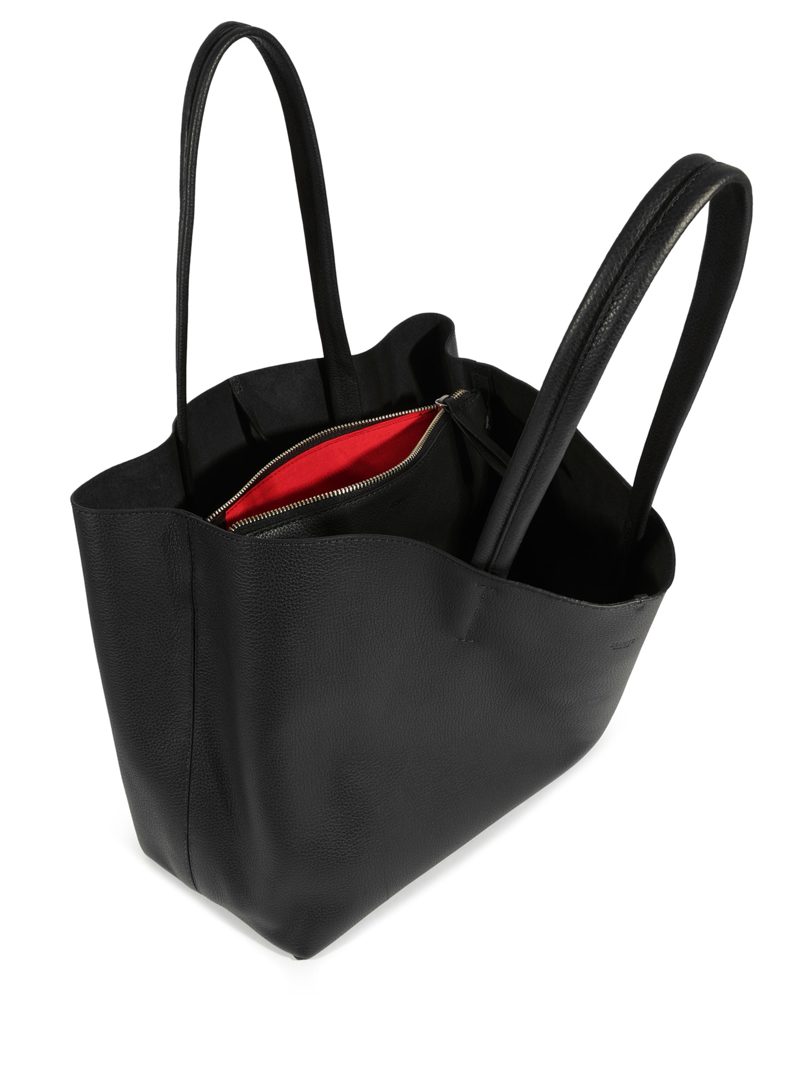 Bolsa Feminina Shopping Liah Couro Preto Schutz