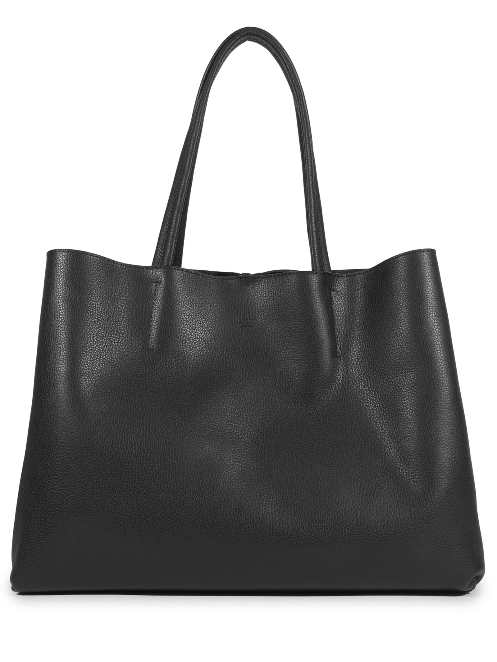 Bolsa Feminina Shopping Liah Couro Preto Schutz