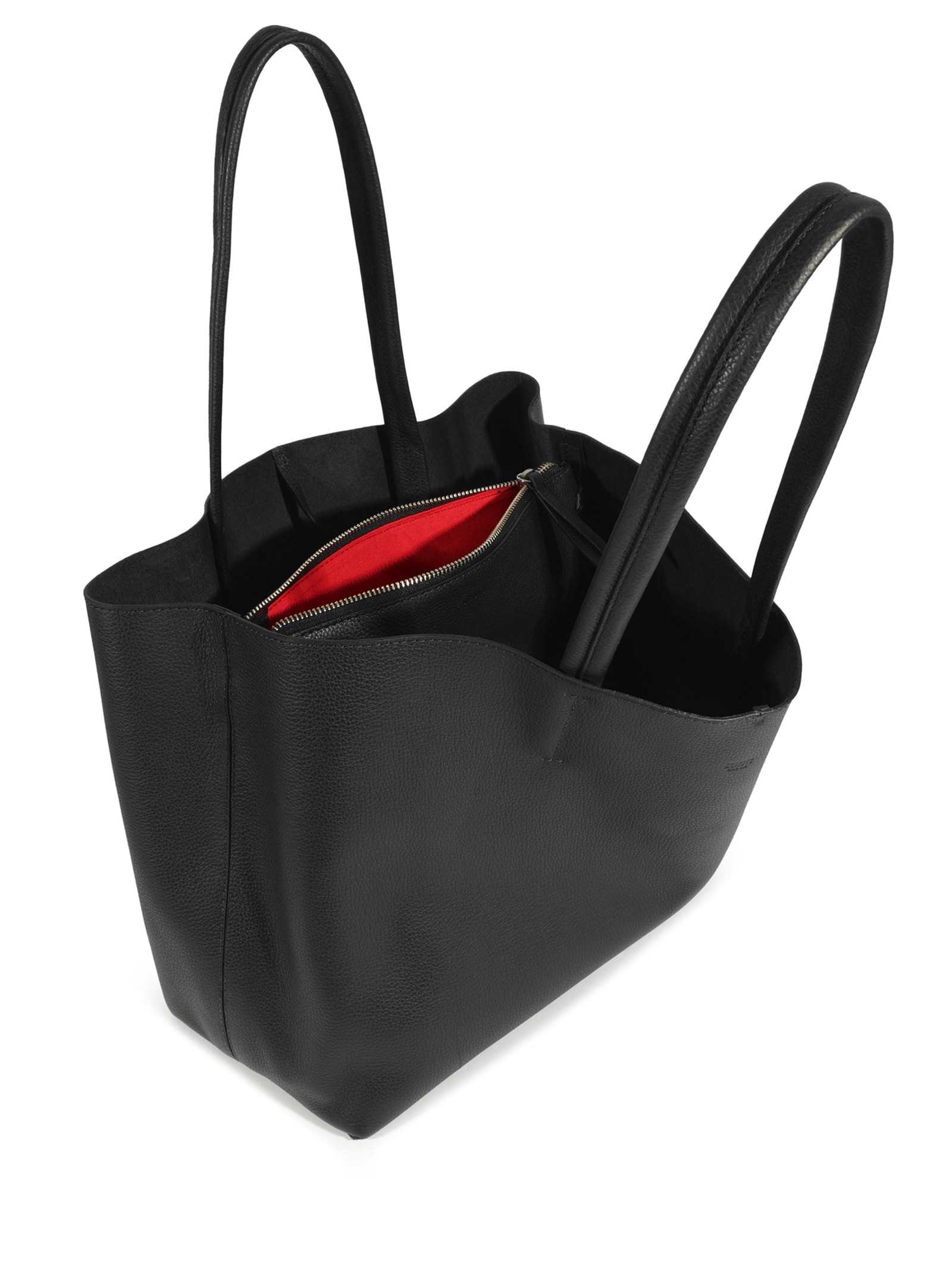 Bolsa Feminina Shopping Liah Couro Preto Schutz