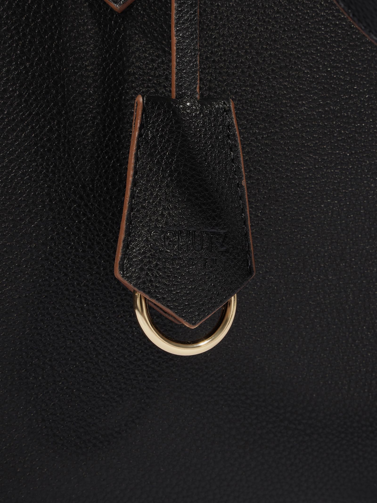 Bolsa Feminina Shopping Liesse Grande Preto Schutz