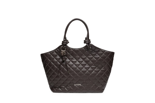 Bolsa Feminina Shopping Matelassê Lp Easy - Marrom