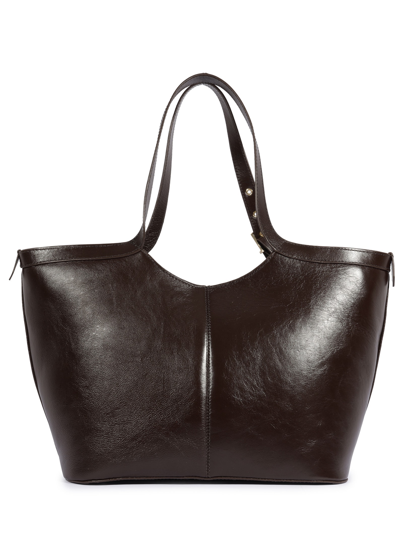 Bolsa Feminina Shopping Napa Luminato Marrom Schutz