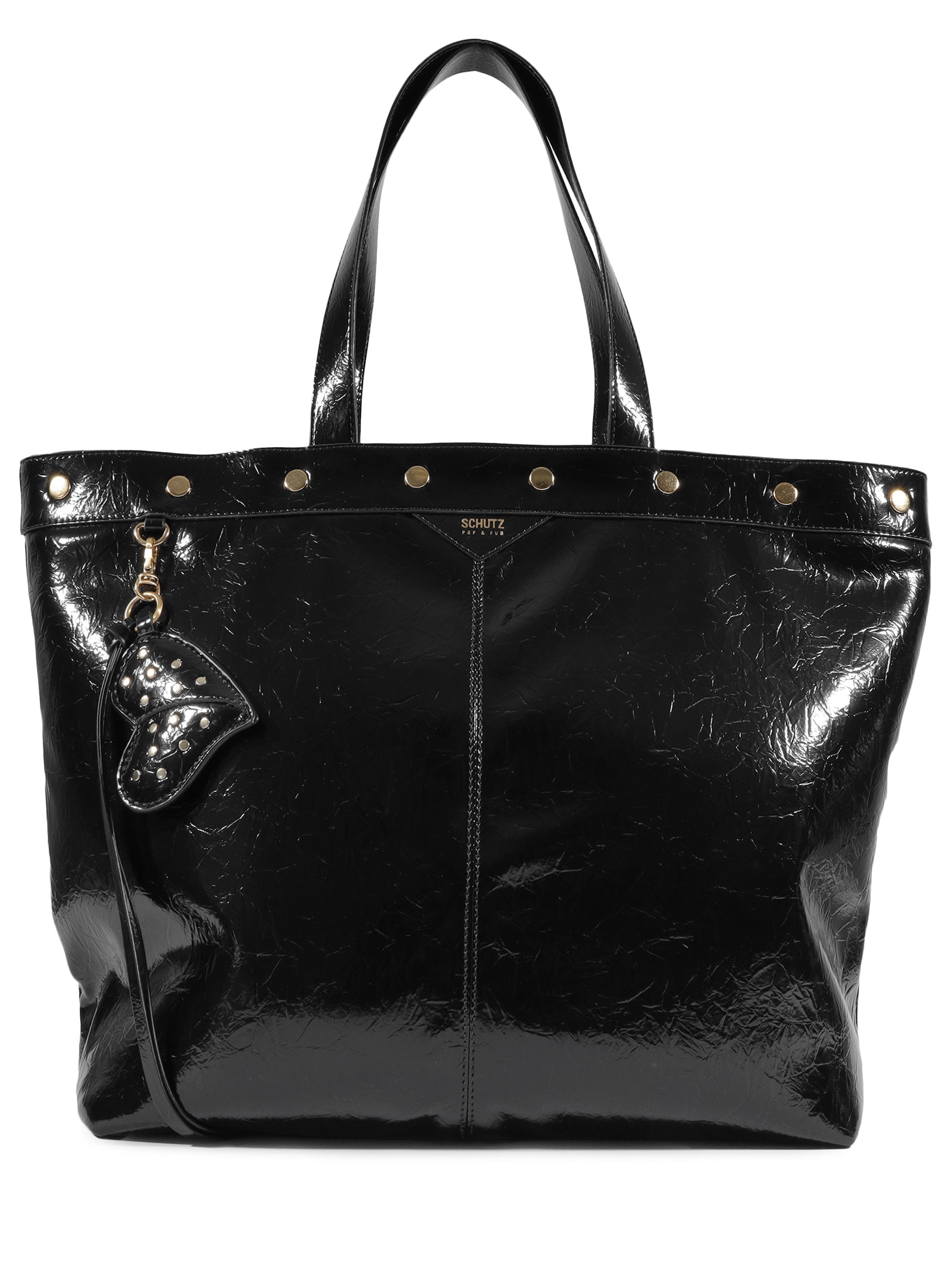 Bolsa Feminina Shopping Smash Tecno Preto Schutz