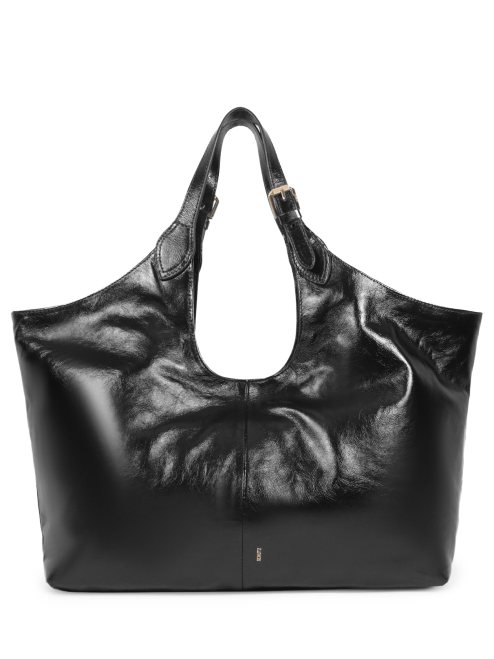 Bolsa Feminina Shopping Vegas Grande Couro Preto Schutz