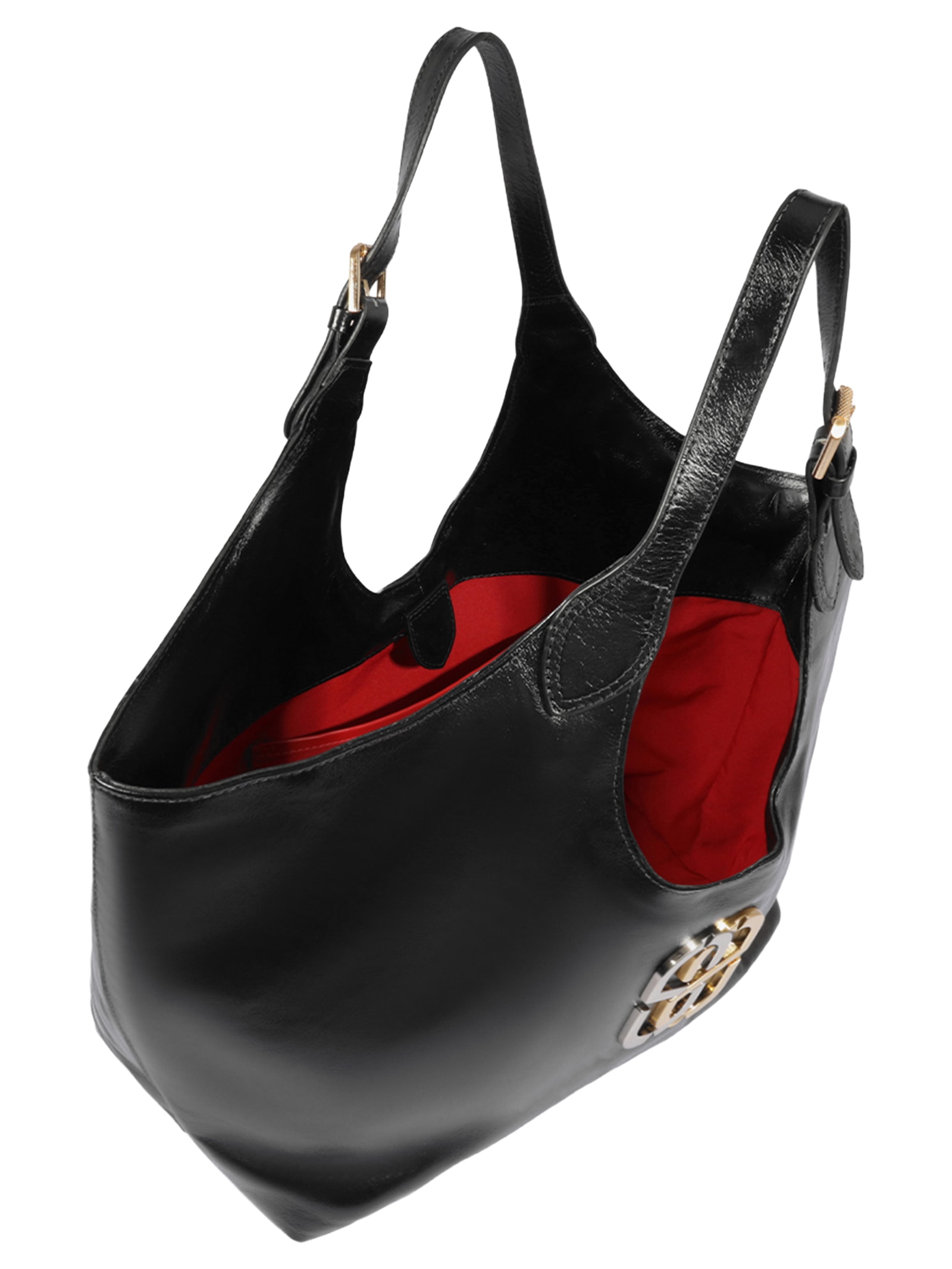 Bolsa Feminina Shopping Vegas Grande Couro Preto Schutz