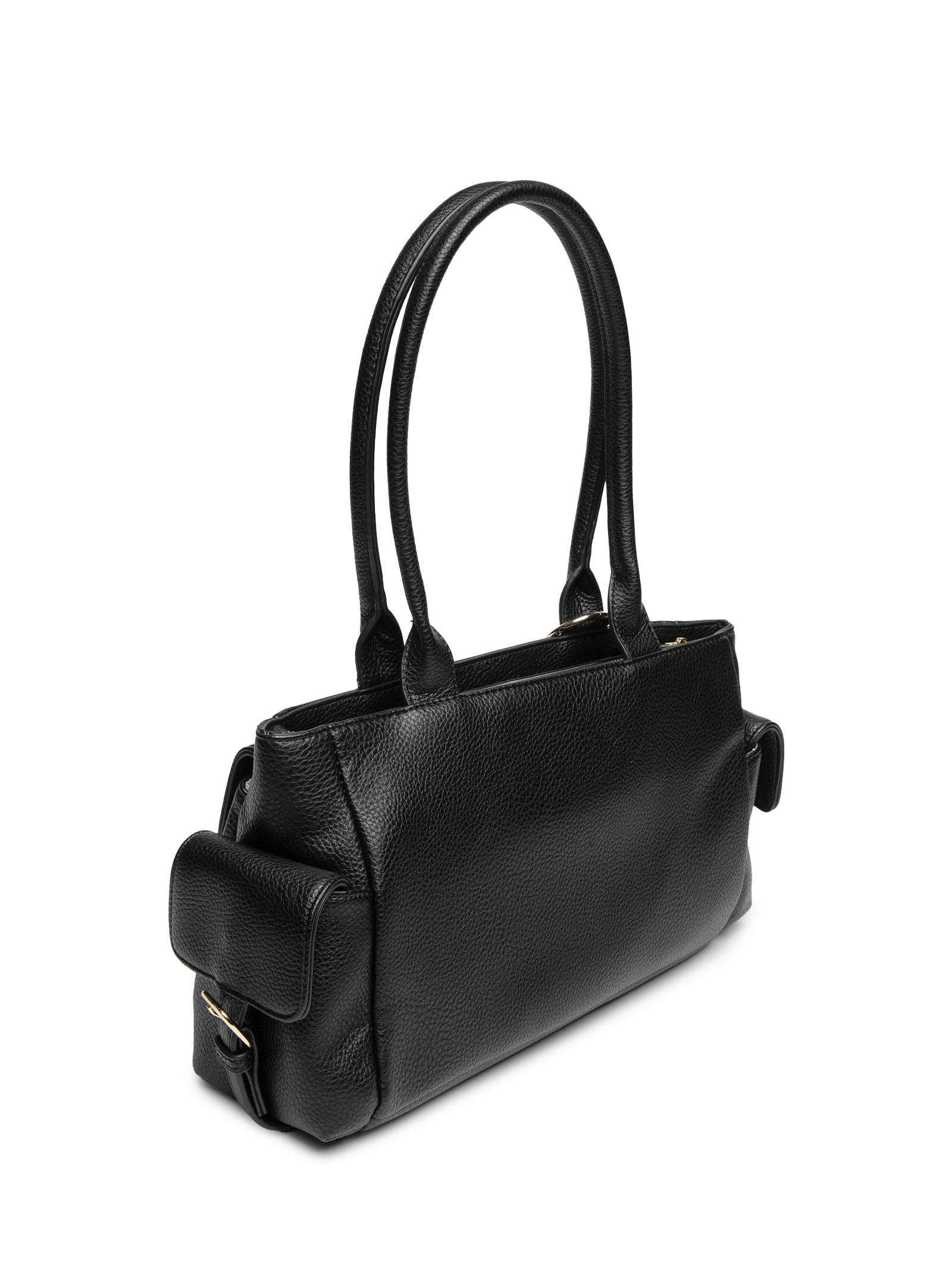 Bolsa Feminina Shoulder Bolsos E Porta Batom Preto Lança Perfume