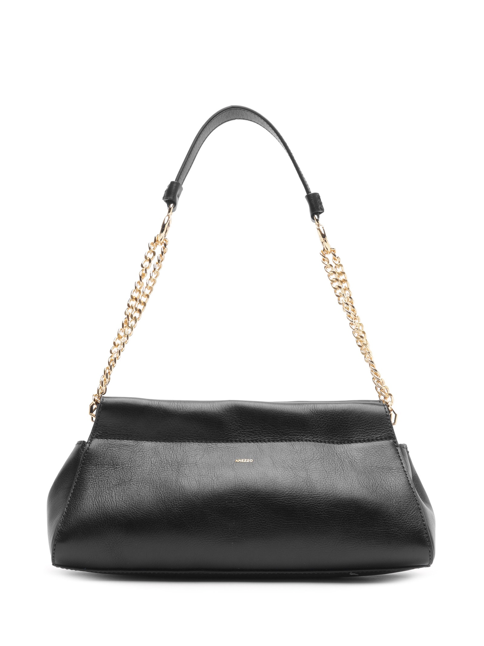 Bolsa Feminina Shoulder Couro Grande Preto Arezzo