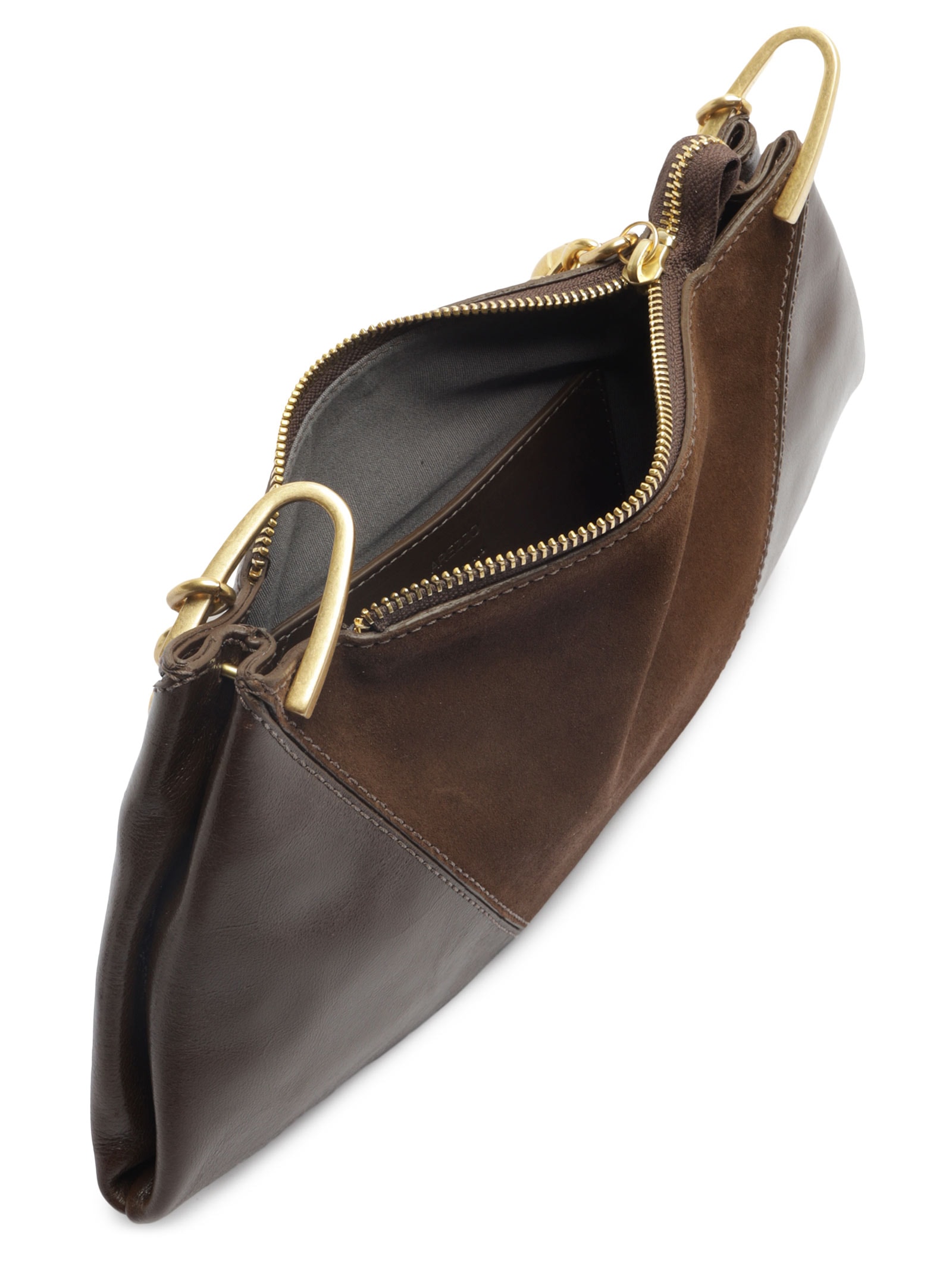 Bolsa Feminina Shoulder Couro Média Corrente Marrom Arezzo
