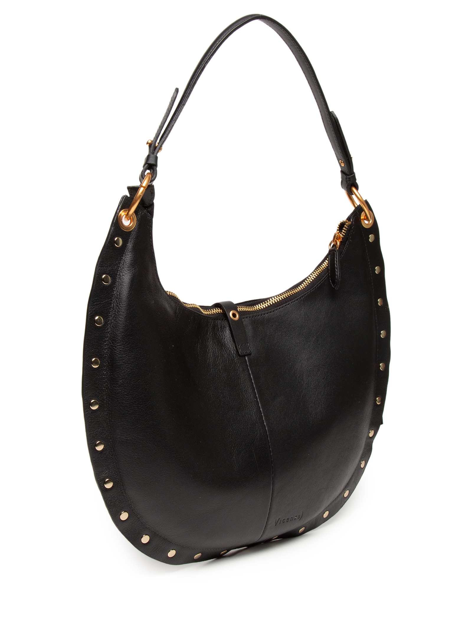 Bolsa Feminina Shoulder Gaya Grande Preto Vicenza