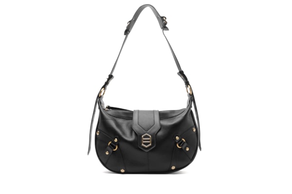 Bolsa Feminina Shoulder Grande Couro - Preto