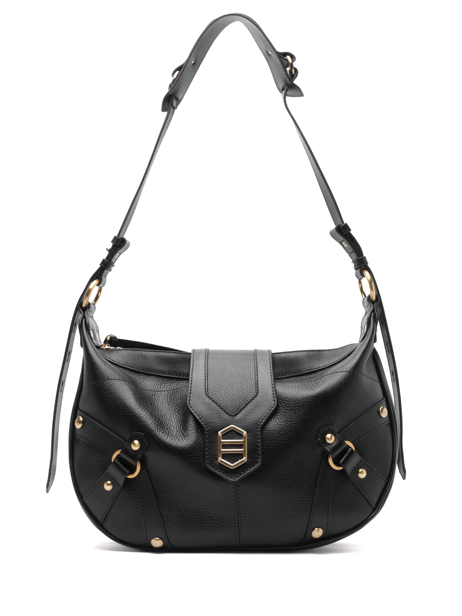 Bolsa Feminina Shoulder Grande Couro Preto Arezzo