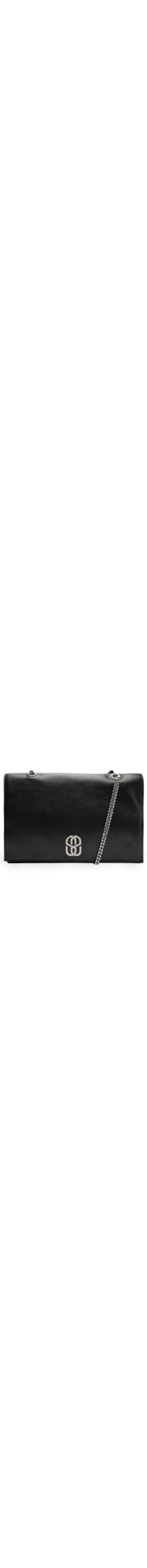 Bolsa Feminina Shoulder Média Couro - Preto