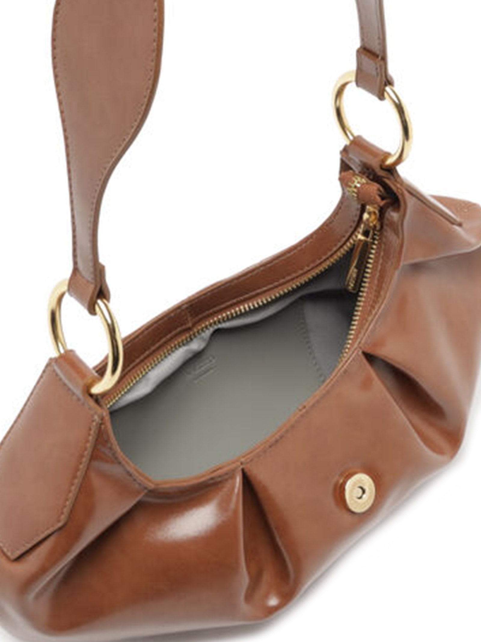 Bolsa Feminina Shoulder Média Marrom Arezzo
