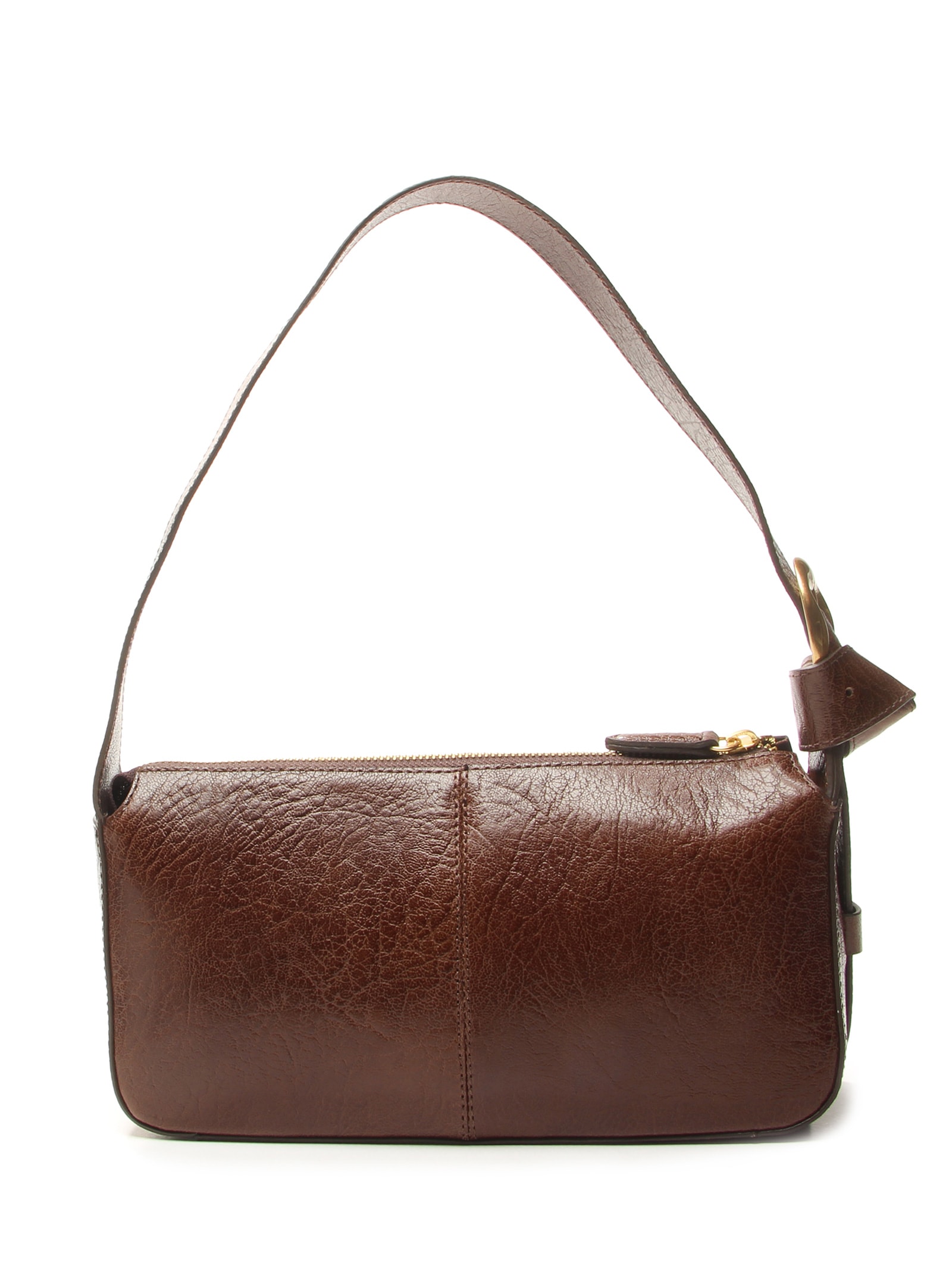 Bolsa Feminina Shoulder Nathalie Pequena Marrom Vicenza