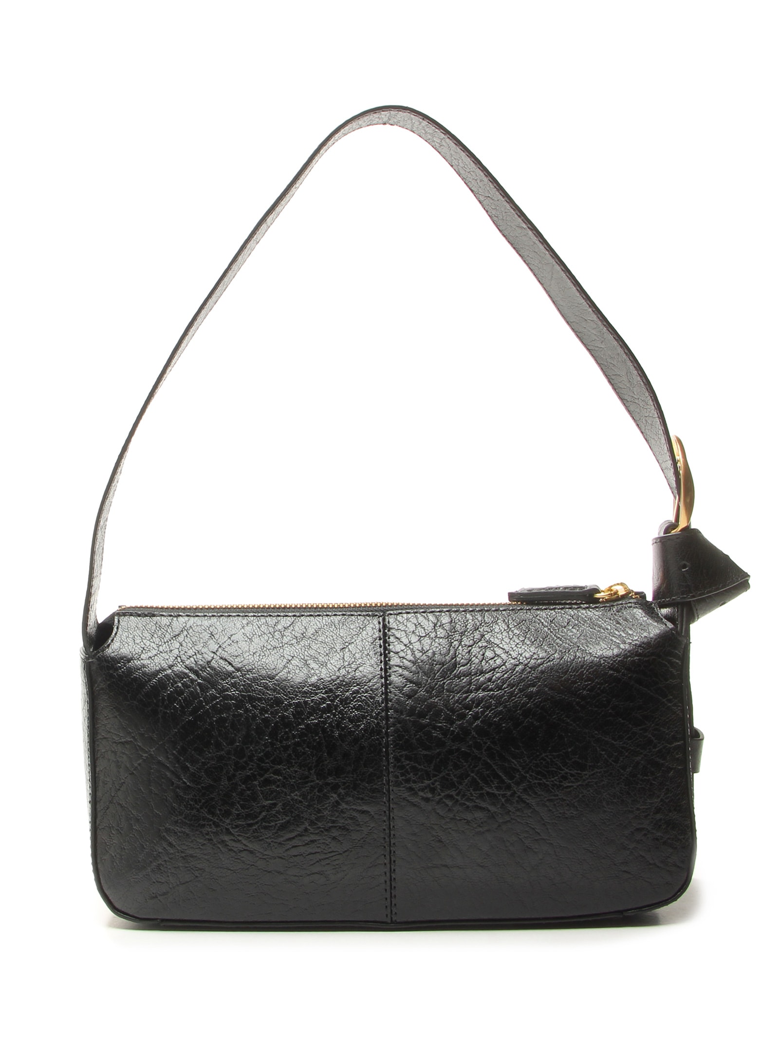 Bolsa Feminina Shoulder Nathalie Pequena Preto Vicenza
