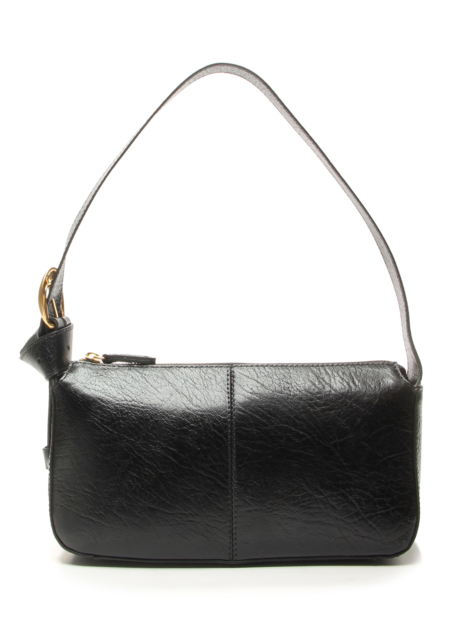 Bolsa Feminina Shoulder Nathalie Pequena Preto Vicenza