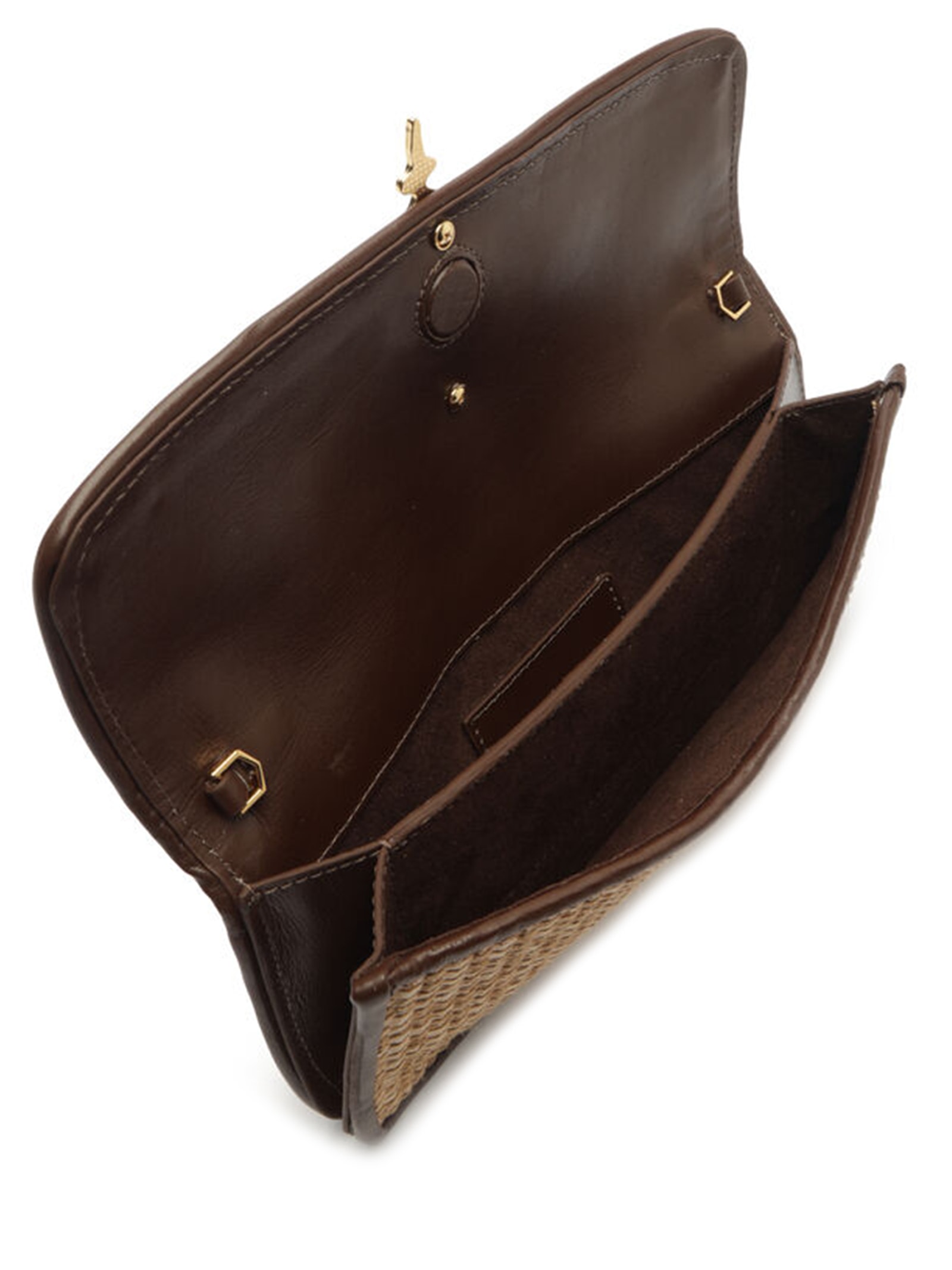 Bolsa Feminina Shoulder Palha Pequena Bege Arezzo + Lenny Niemeyer