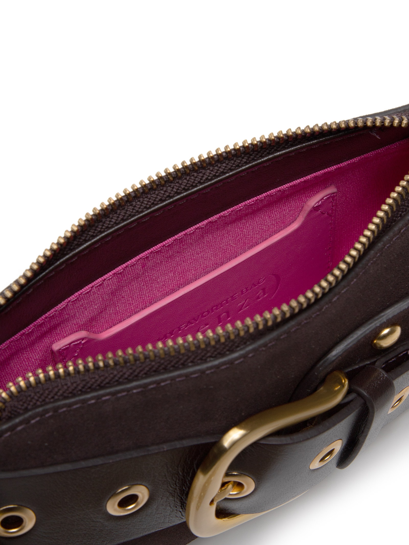 Bolsa Feminina Shoulder Thaila Pequena Camurça Marrom Vicenza