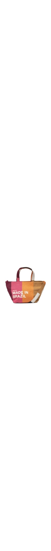 Bolsa Feminina Small Stripes Color - Marrom