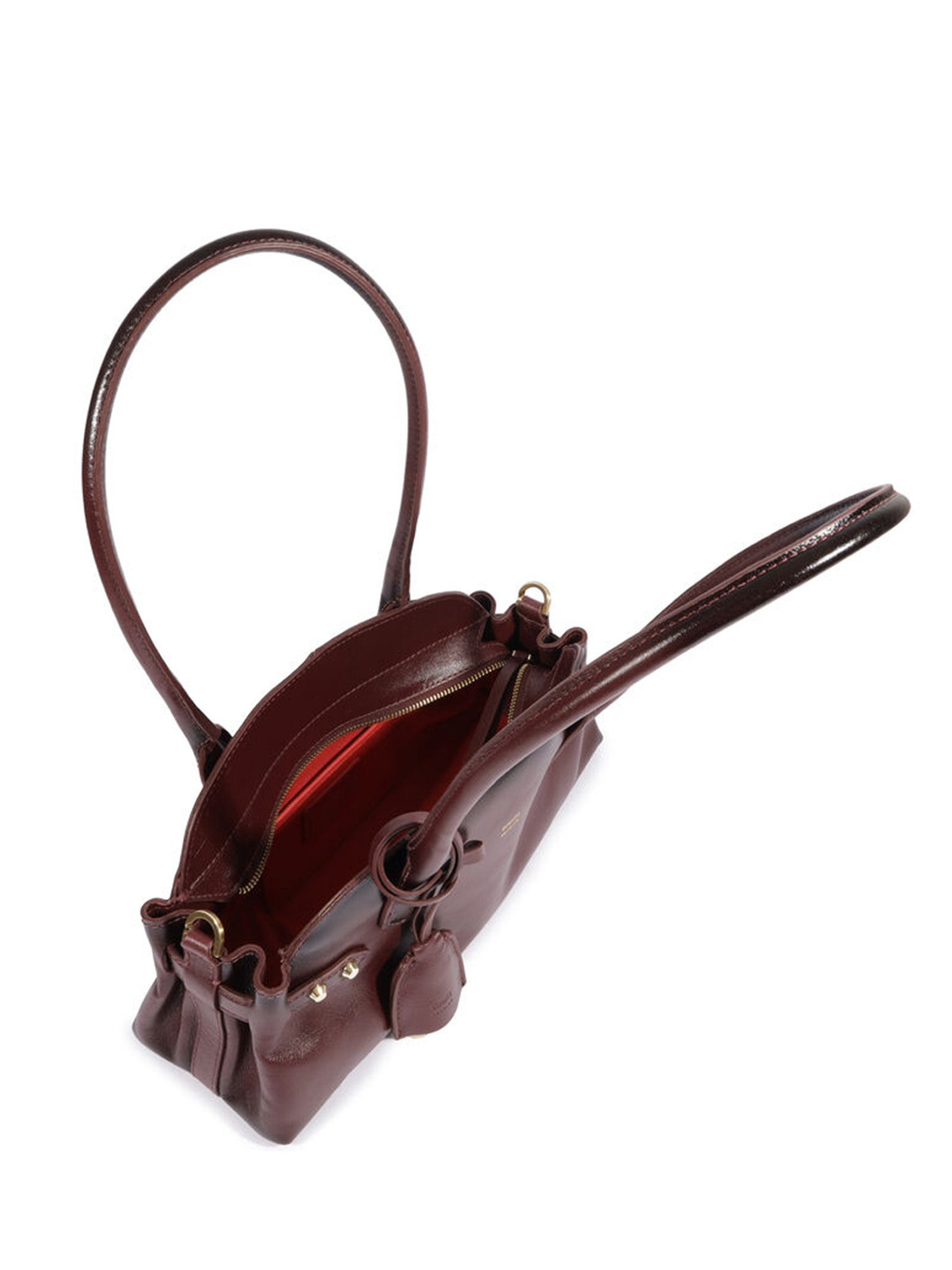 Bolsa Feminina Soft Calf Marrom Schutz