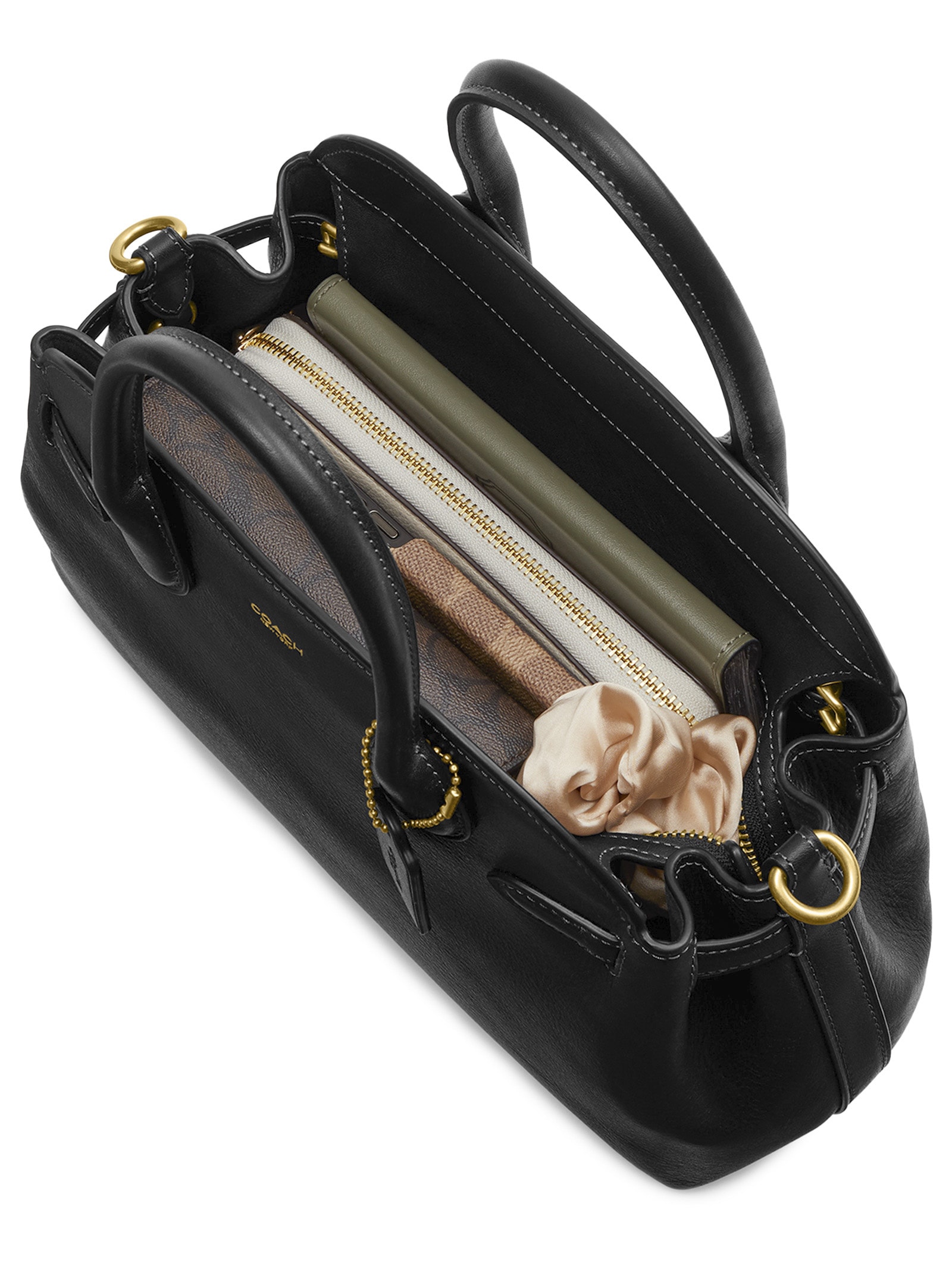 Bolsa Feminina Soft Empire Carryal 28 Preto Coach