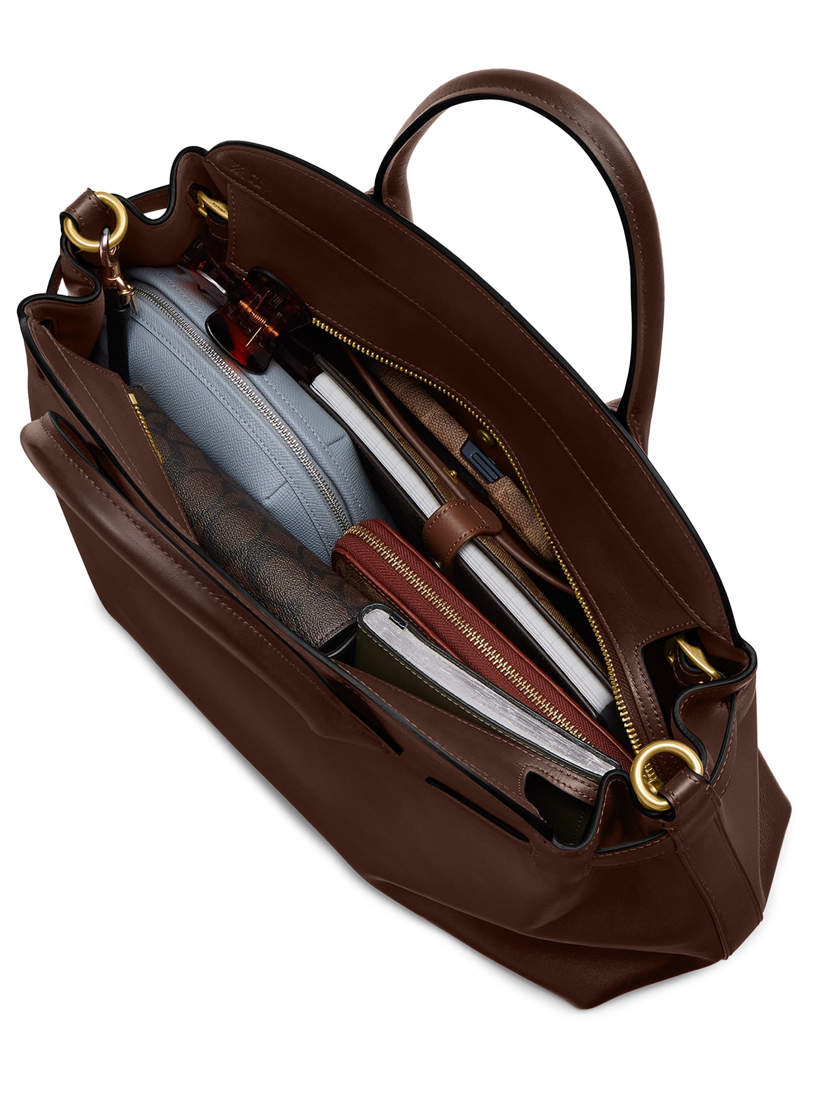 Bolsa Feminina Soft Empire Carryall 40 - Marrom - Coach
