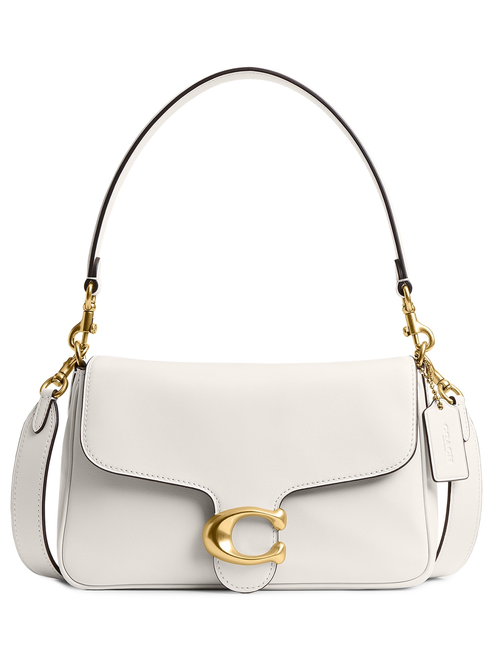 Bolsa Feminina Soft Tabby Shoulder Branco Coach